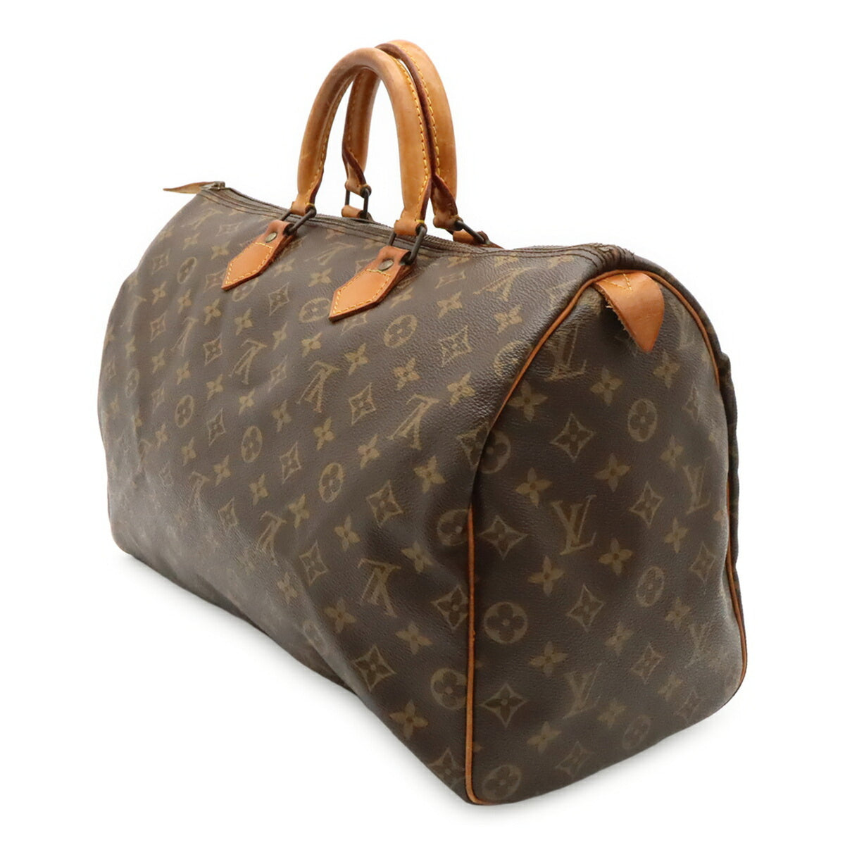 Louis Vuitton Brown Monogram Canvas Pvc Coated Canvas Boston Bag Handbag (Pre-Owned)