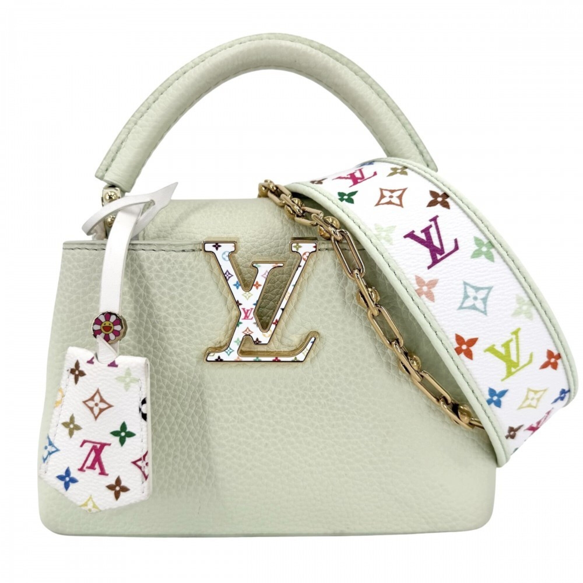 Louis Vuitton Multi-Color Monogram Multicolore Leather Handbag Shoulder Bag (Pre-Owned)