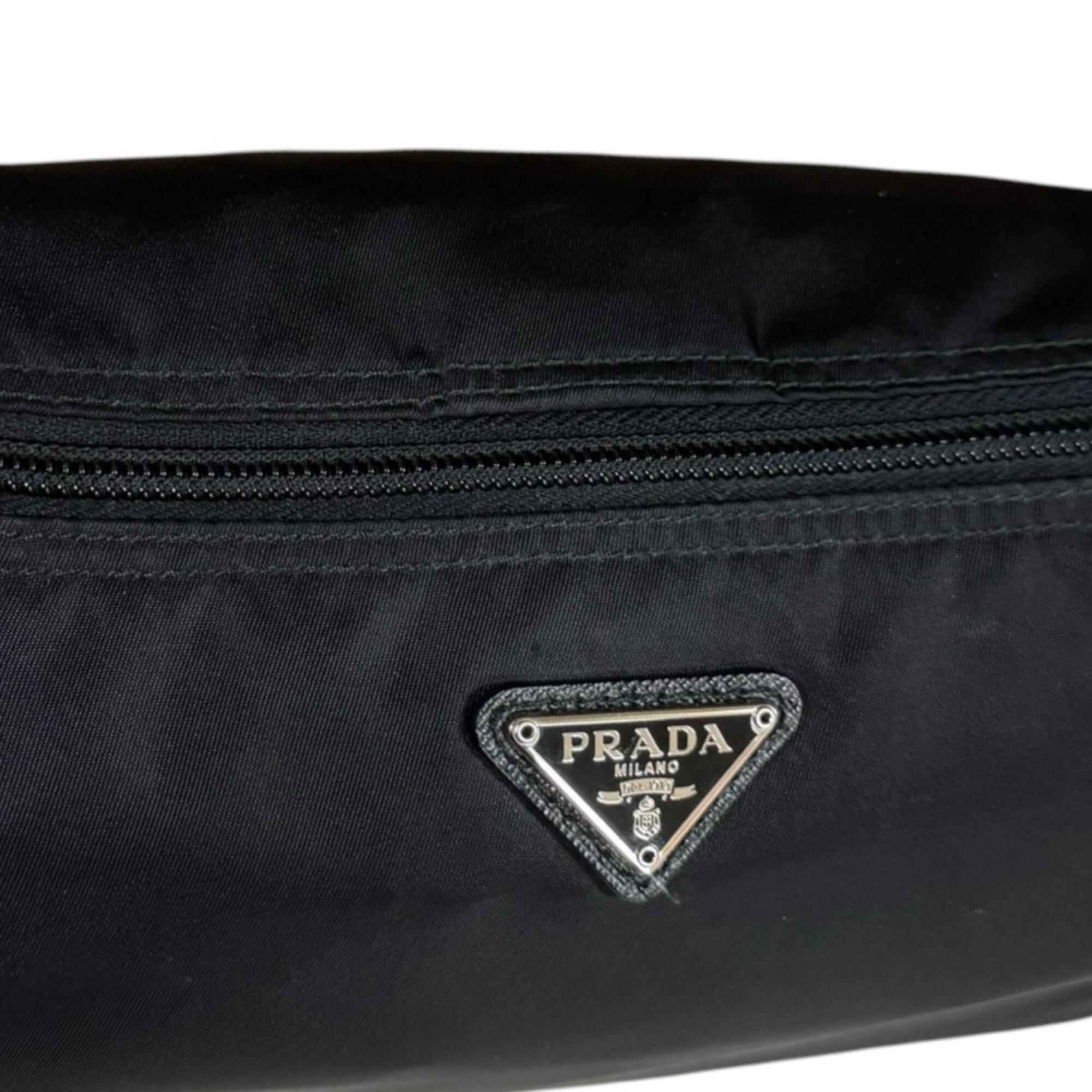 Prada Black Nylon Handbag Pouch (Pre-Owned)