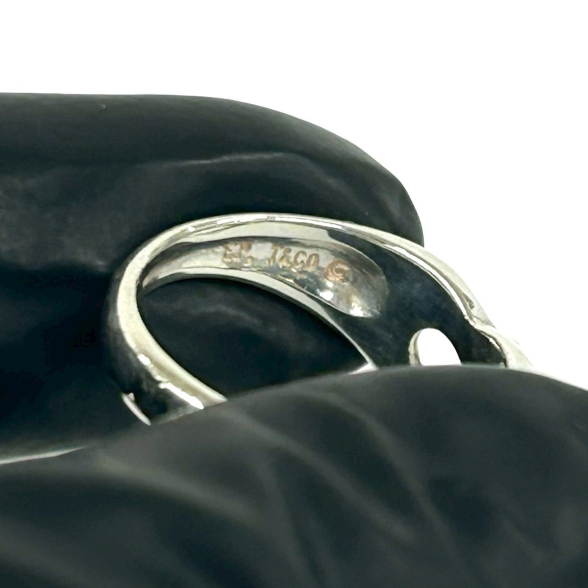Tiffany Silver Silver 925 Band Ring (Pre-Owned)
