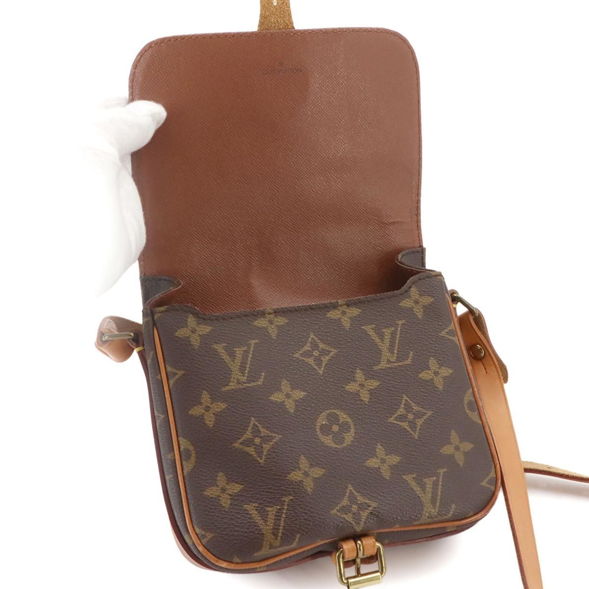Louis Vuitton Brown Monogram Monogram Handbag Shoulder Bag (Pre-Owned)