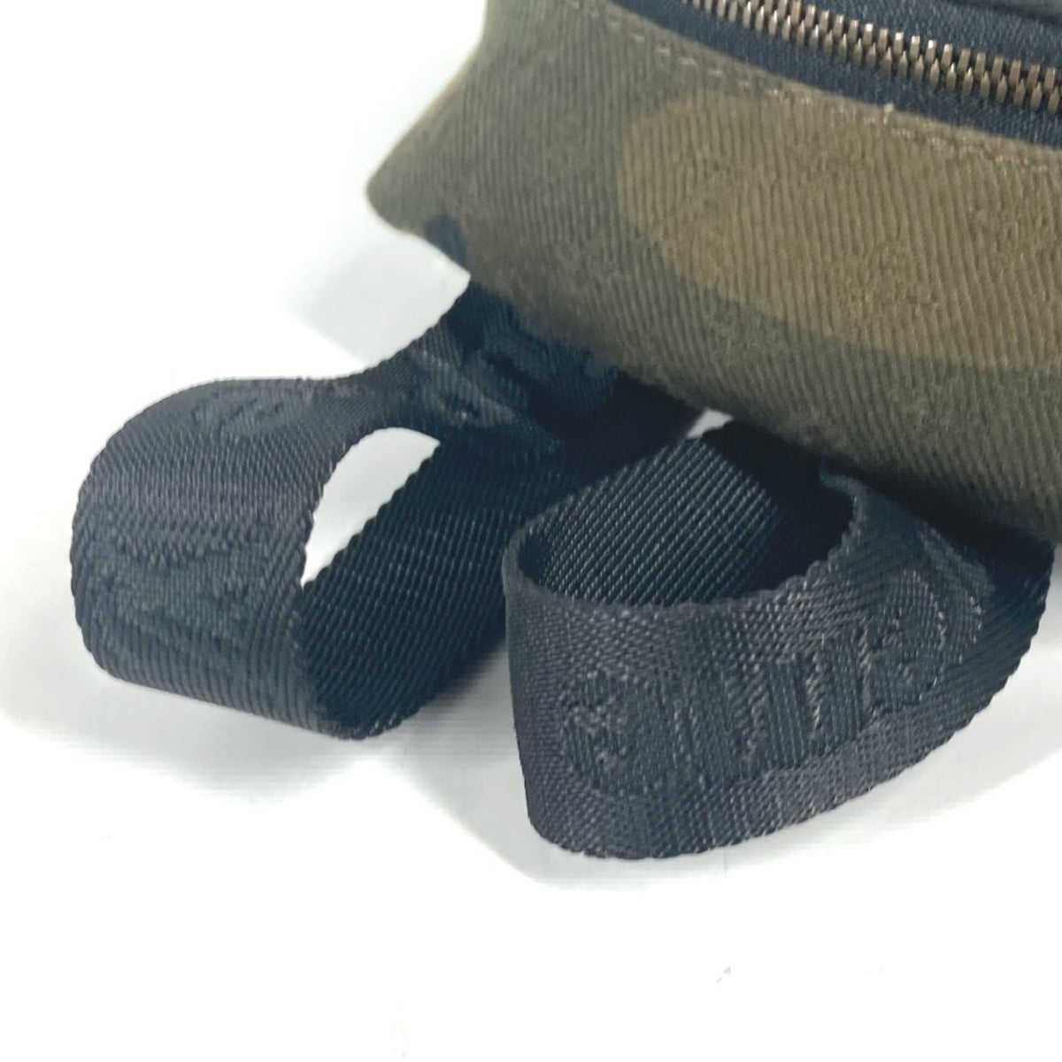 Louis Vuitton Camouflage Green Canvas Backpack (Pre-Owned)