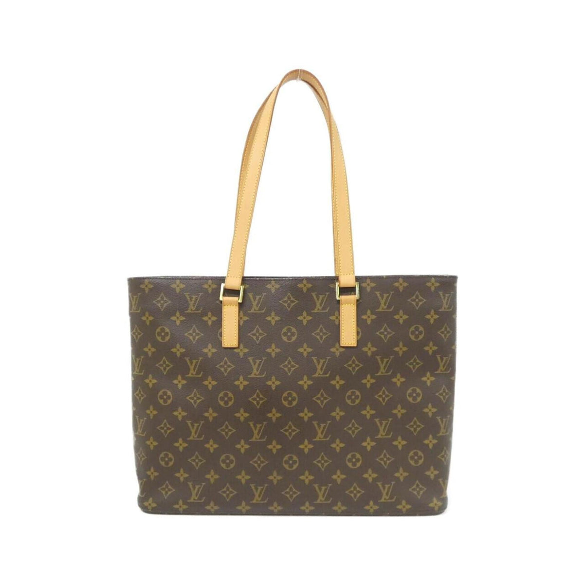 Louis Vuitton Brown Coated Canvas Handbag (Pre-Owned)