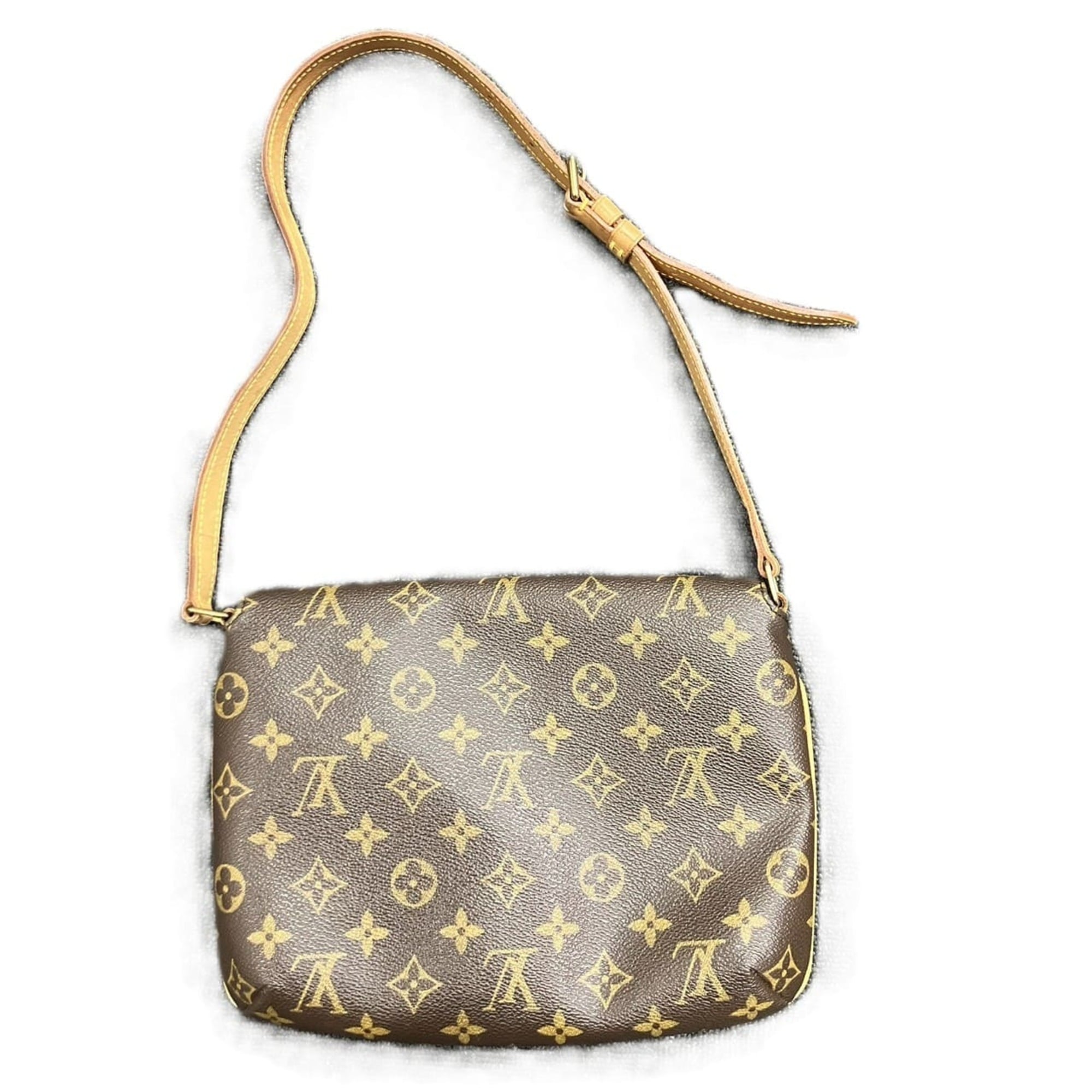 Louis Vuitton Monogram Brown Pvc Shoulder Bag (Pre-Owned)