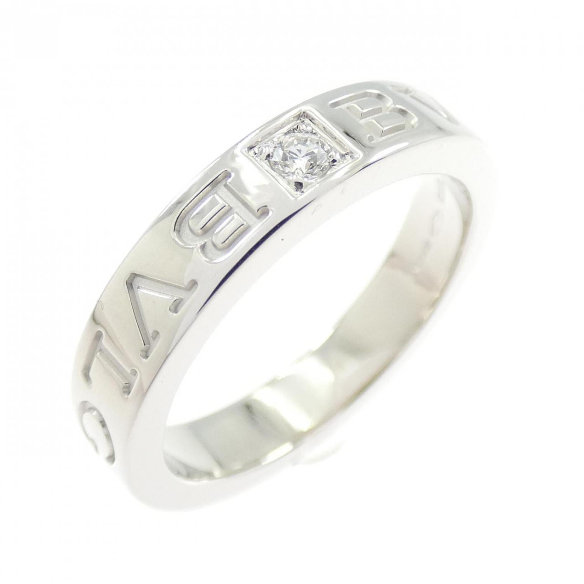 Bvlgari White Gold White Gold (18K) Band Ring (Pre-Owned)