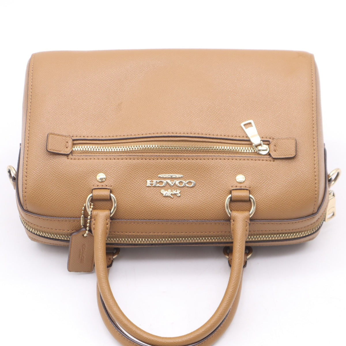 Coach Brown Leather Handbag (Pre-Owned)