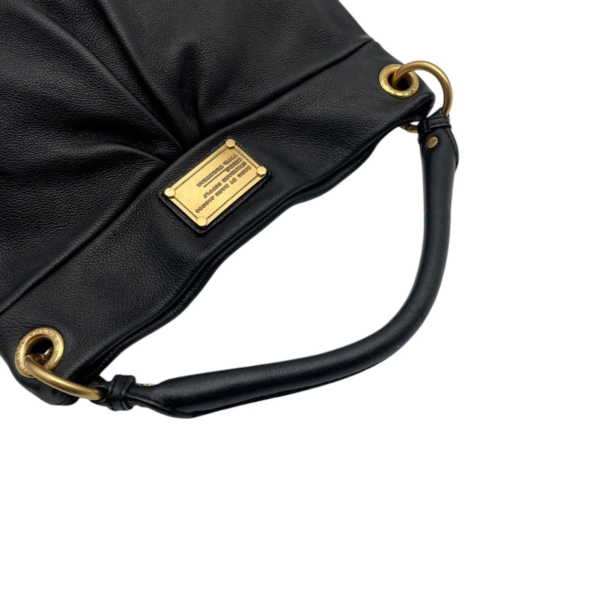 Marc By Marc Jacobs Black Leather Shoulder Bag (Pre-Owned)
