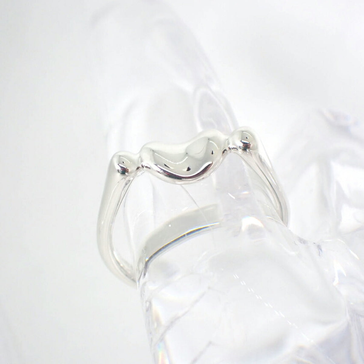 Tiffany Sterling Silver 925 Band Ring (Pre-Owned)