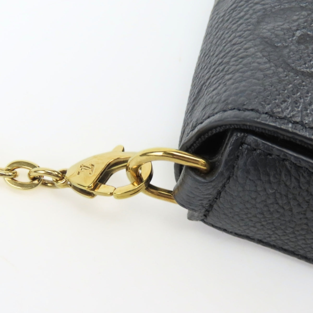 Louis Vuitton Noir Monogram Empreinte Pouch Shoulder Bag (Pre-Owned)