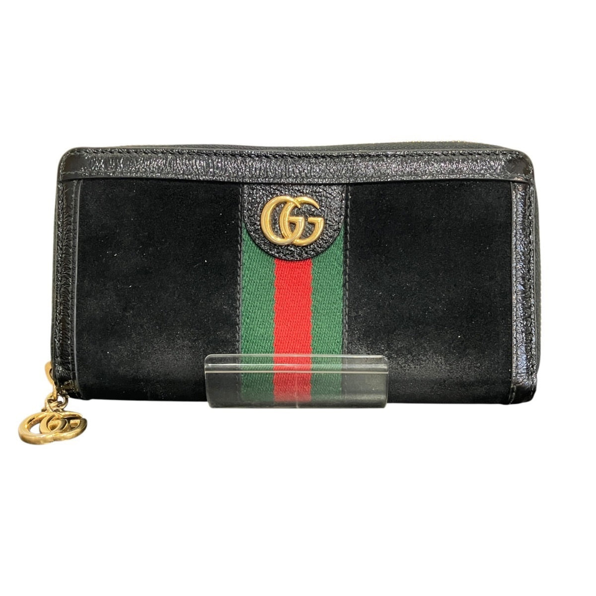 Gucci Black Leather Long Wallet (Bi-Fold) (Pre-Owned)