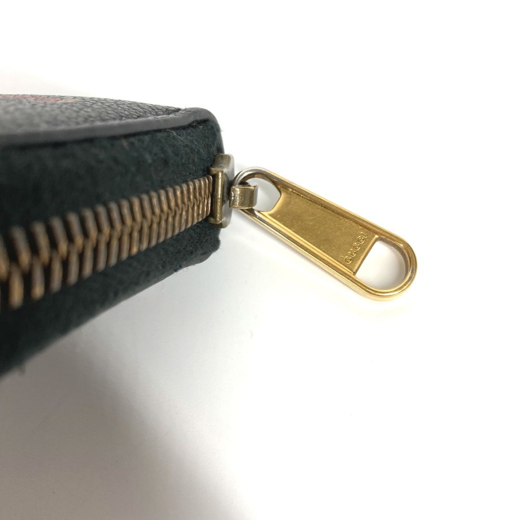 Gucci Black Leather Coin Purse/Coin Case (Pre-Owned)