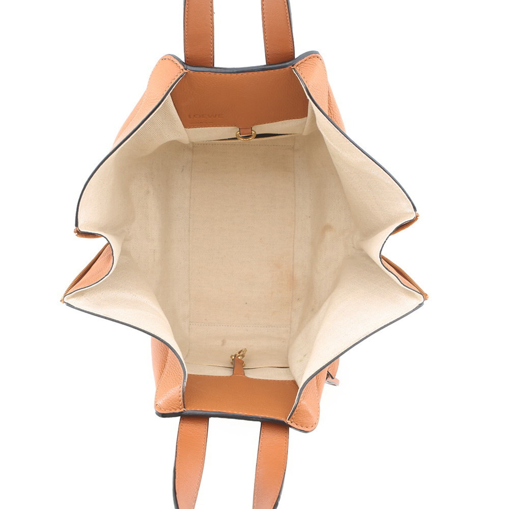 Loewe Brown Light Camel Leather Handbag (Pre-Owned)