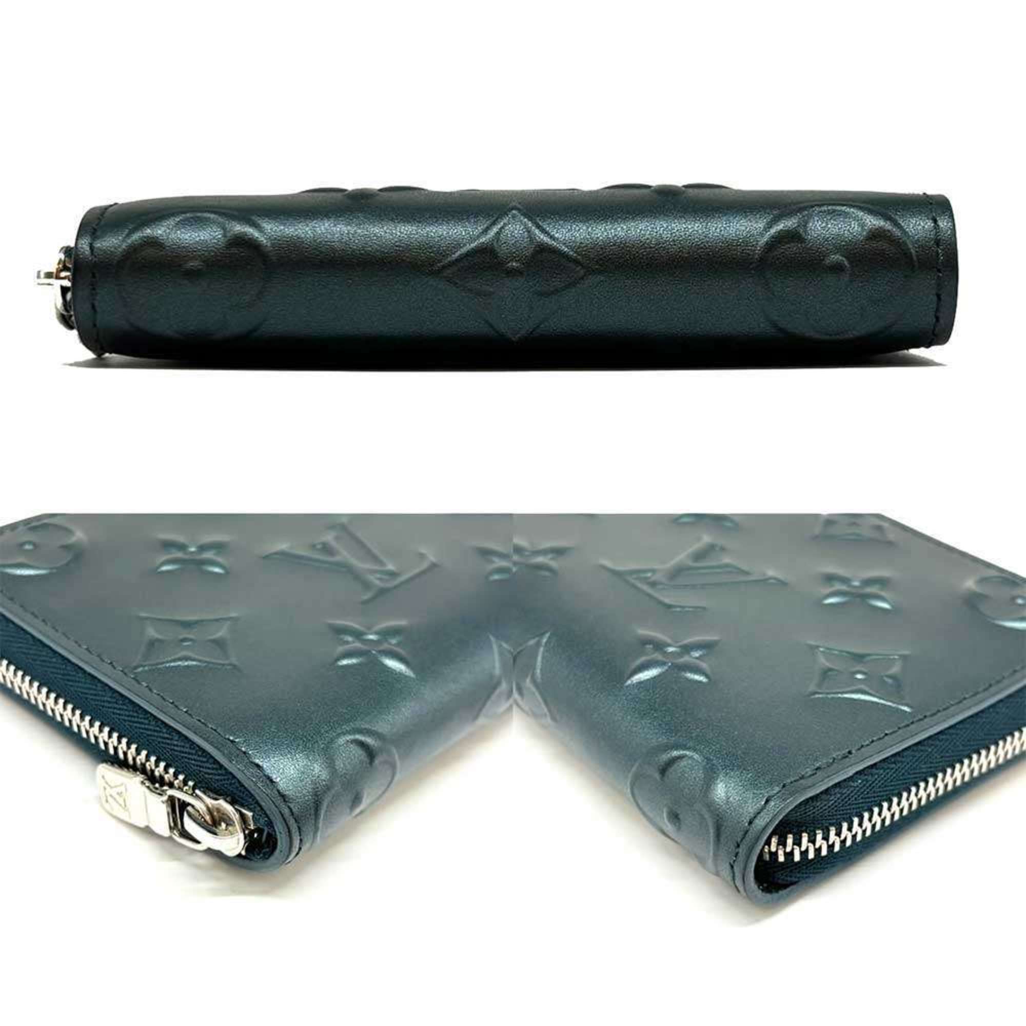 Louis Vuitton Monogram Blue Monogram Coin Purse/Coin Case (Pre-Owned)