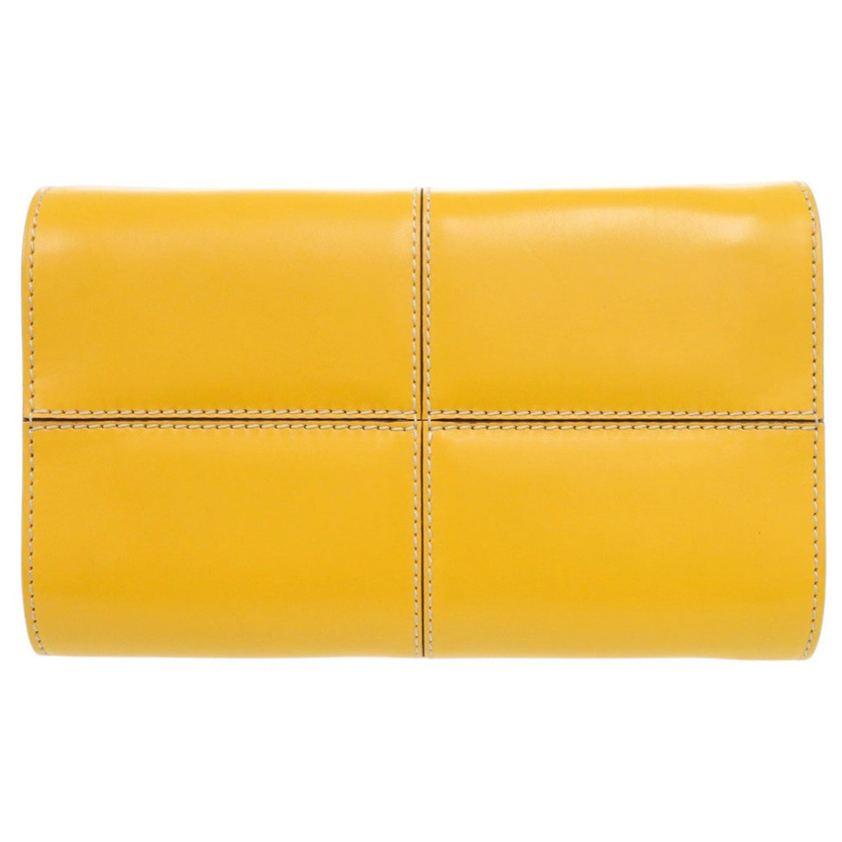 Tod's Yellow Leather Handbag (Pre-Owned)