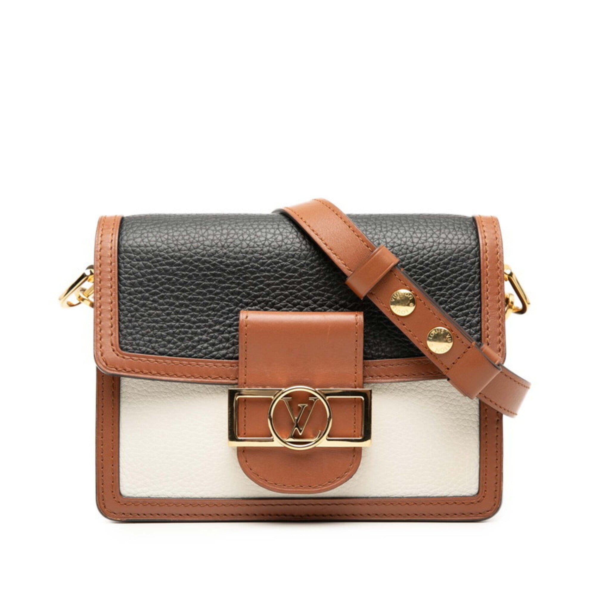Louis Vuitton Brown Multi-Color Leather Shoulder Bag (Pre-Owned)