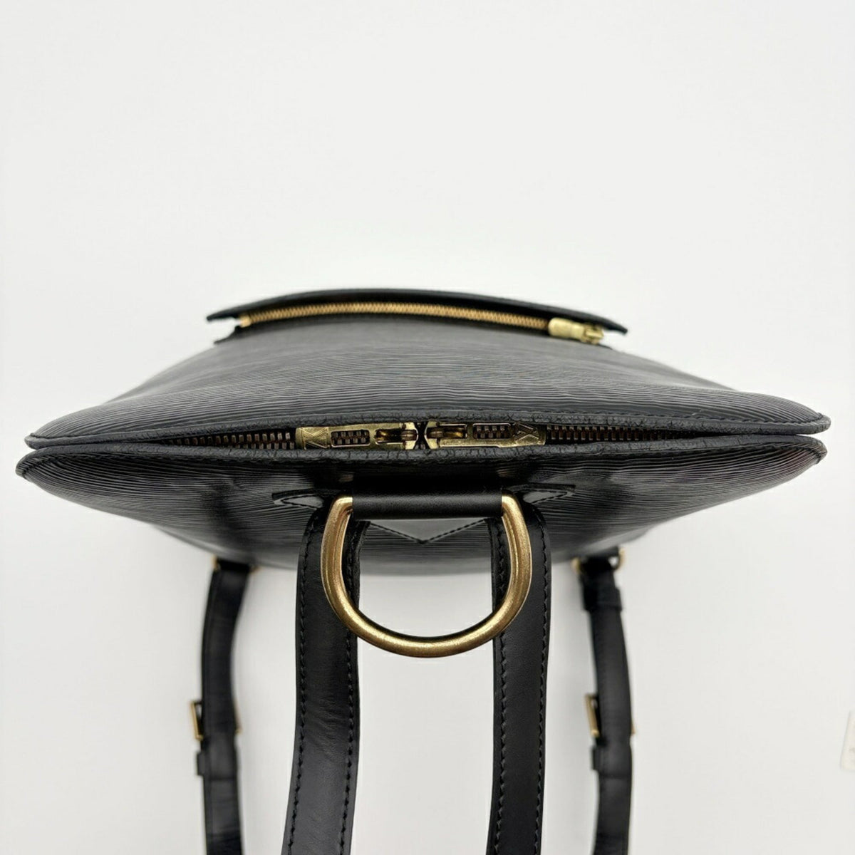 Louis Vuitton Noir Epi Leather Backpack (Pre-Owned)