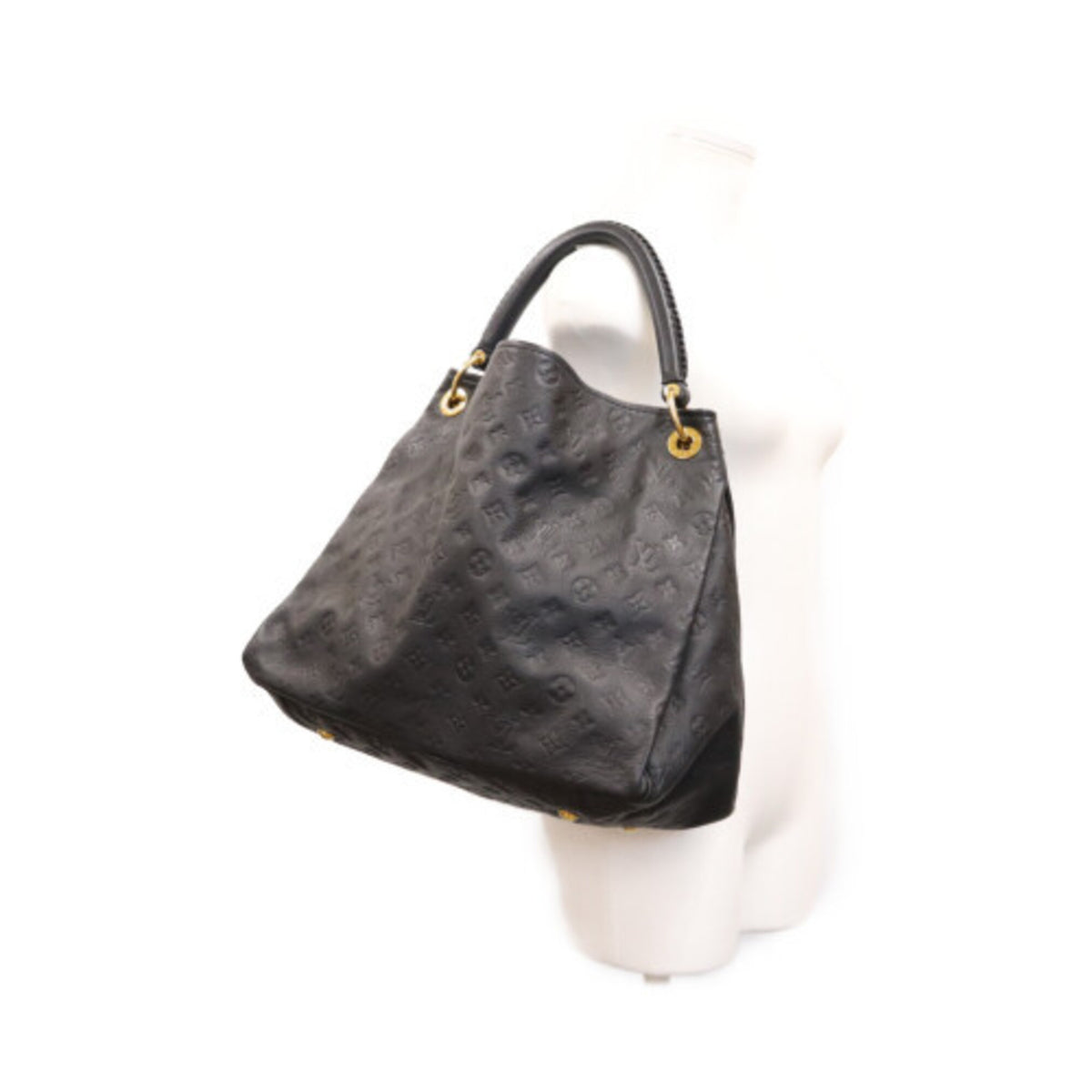 Louis Vuitton Black Monogram Empreinte Shoulder Bag (Pre-Owned)