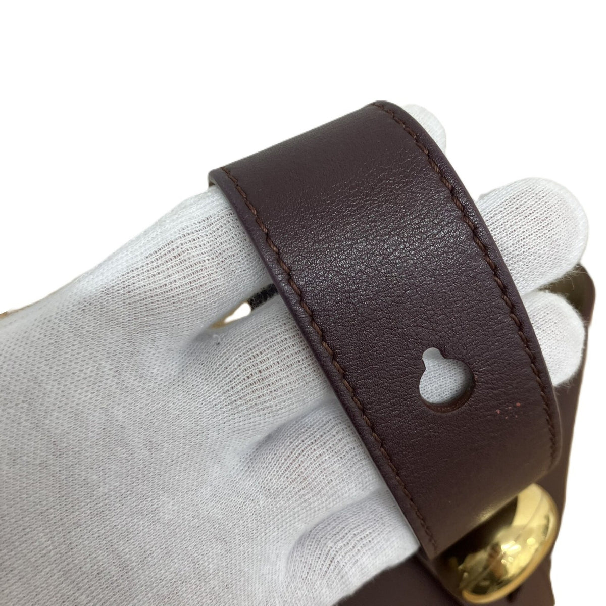 Loewe Dark Brown Leather Handbag (Pre-Owned)