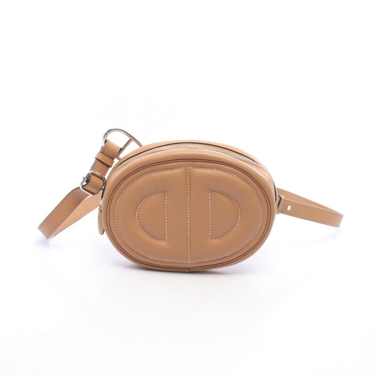 Hermes Brown Swift Leather Fanny Pack (Pre-Owned)