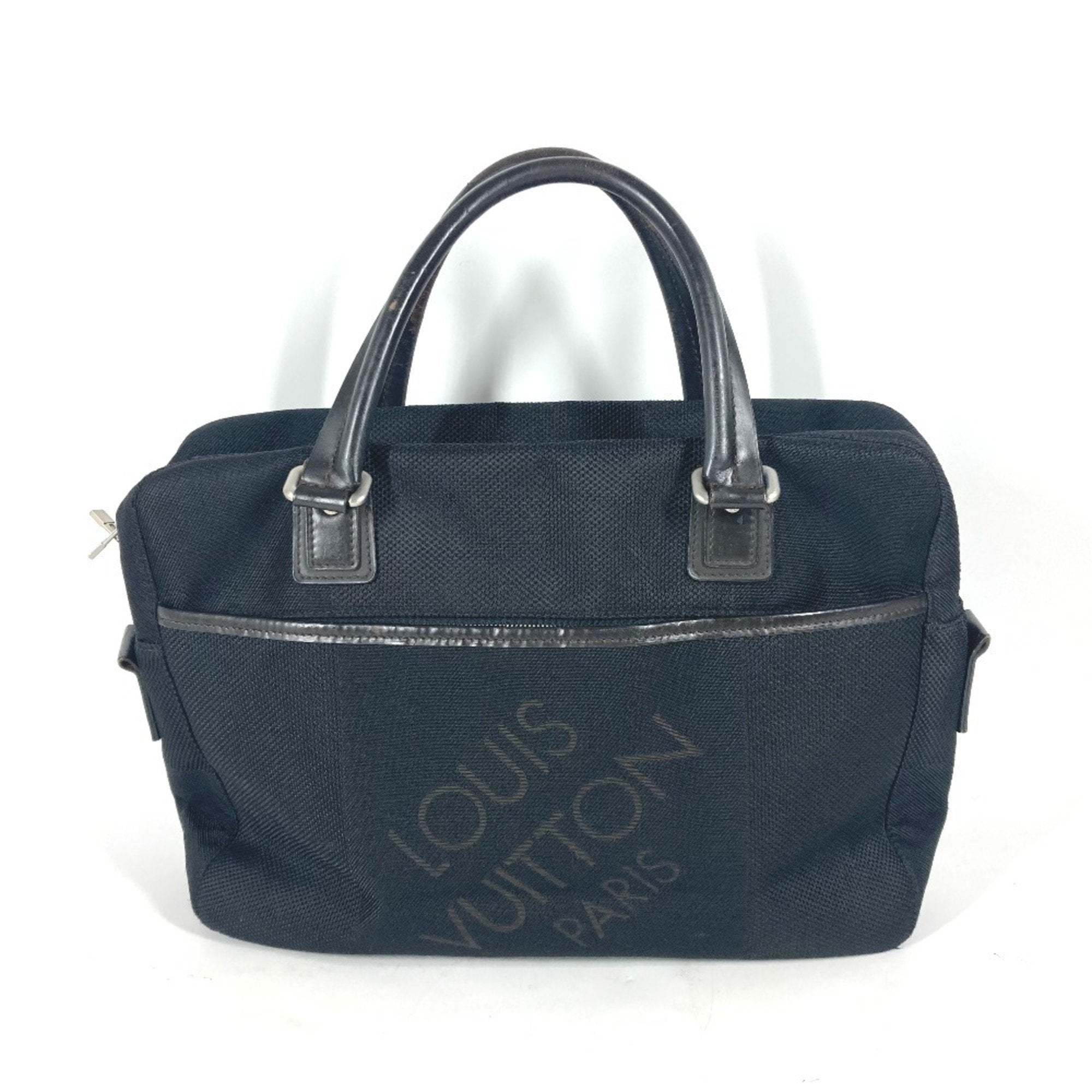 Louis Vuitton Black Noir Damier Geant Handbag Tote Bag (Pre-Owned)