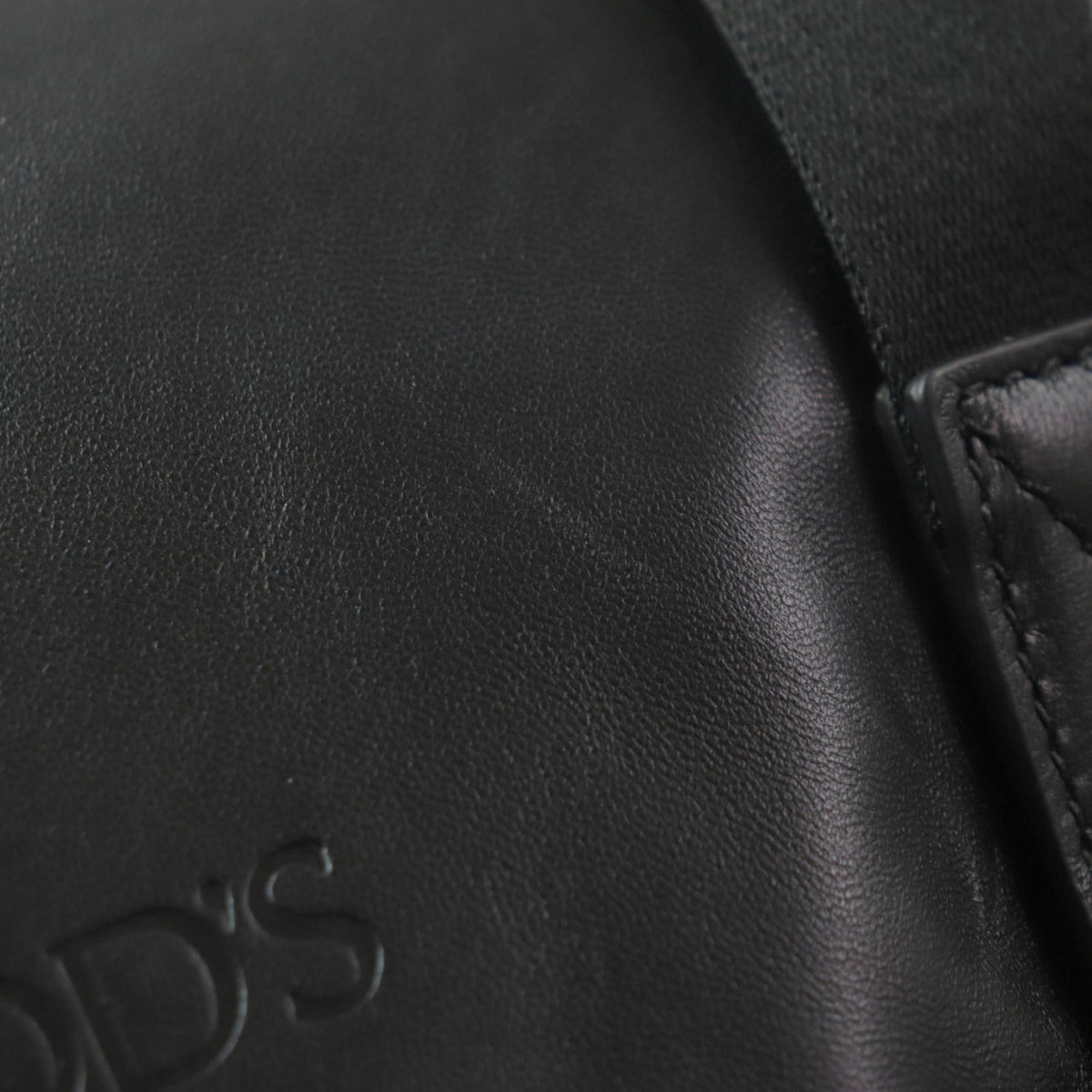Tod's Black Fabric Leather Backpack (Pre-Owned)