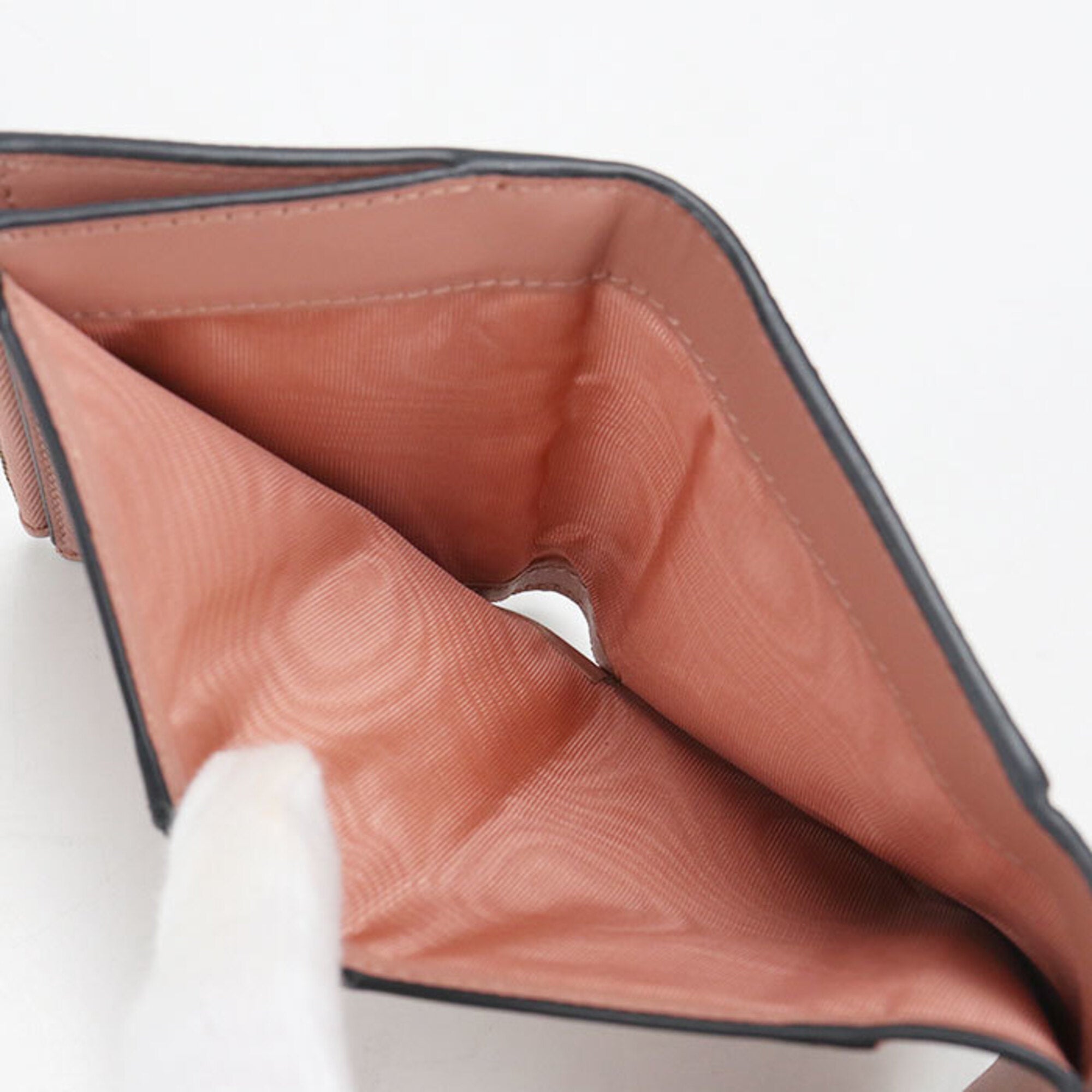 Christian Dior Pink Leather Wallet (Tri-Fold) (Pre-Owned)