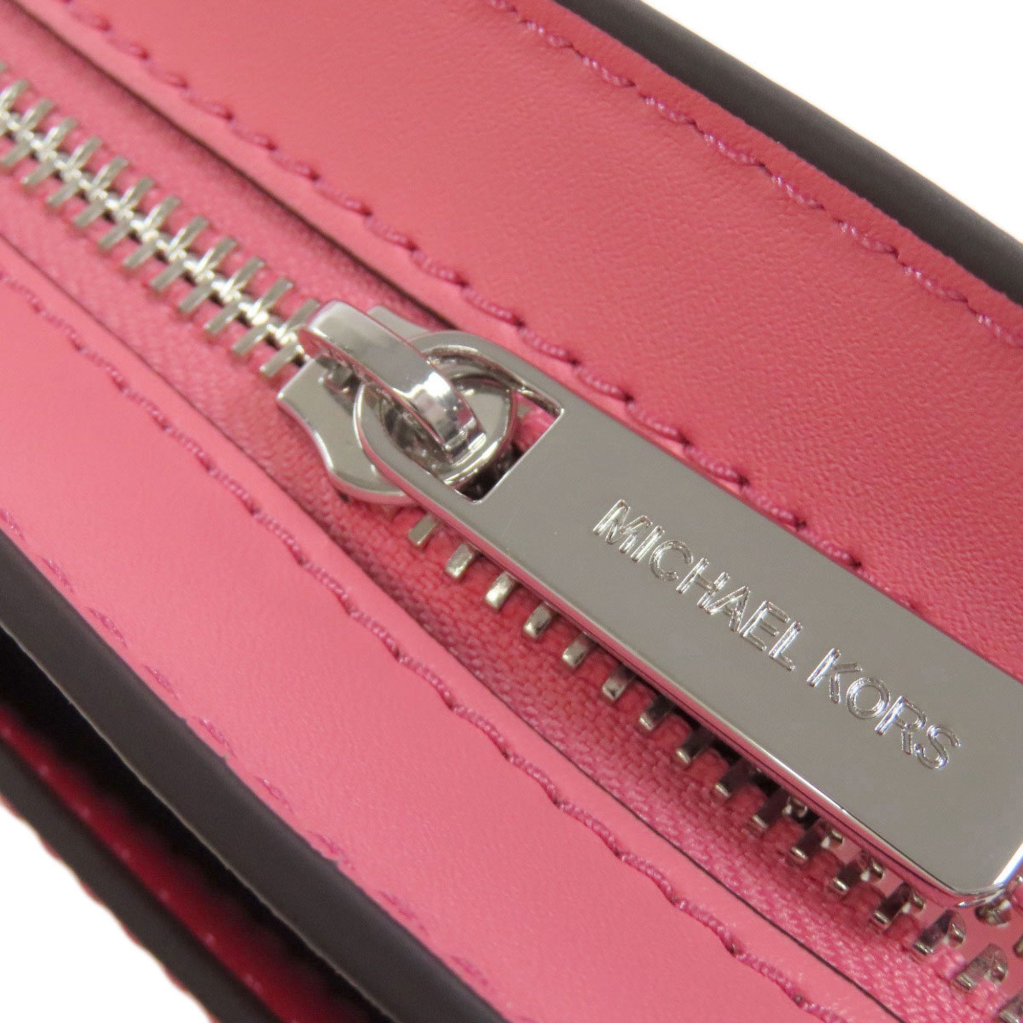 Michael Kors Pink Pvc Shoulder Bag (Pre-Owned)