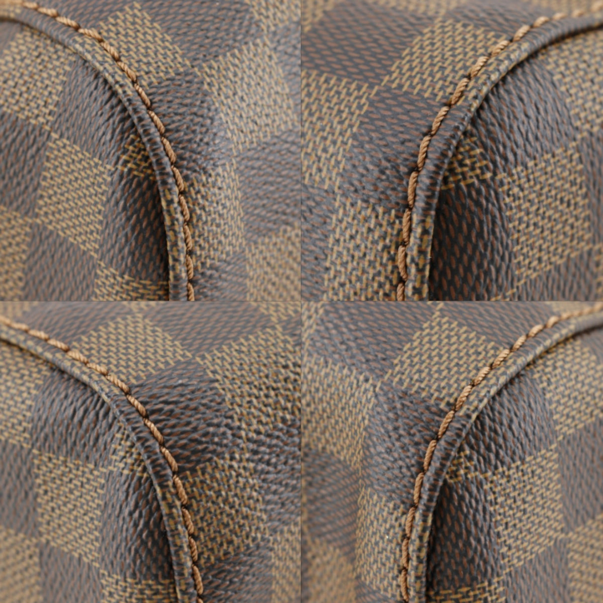 Louis Vuitton Brown Damier Canvas Shoulder Bag (Pre-Owned)