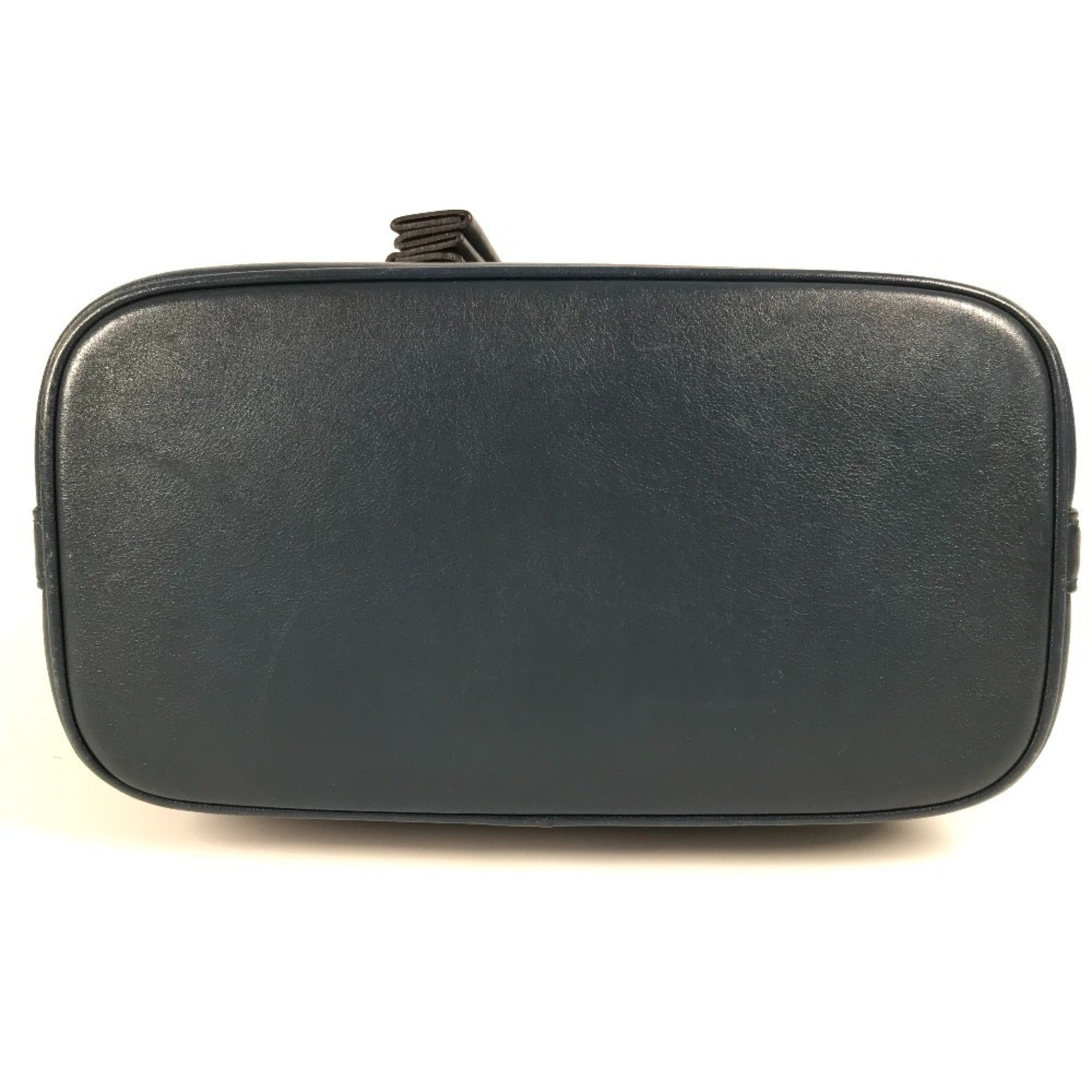 Louis Vuitton Blue Leather Pouch Shoulder Bag (Pre-Owned)