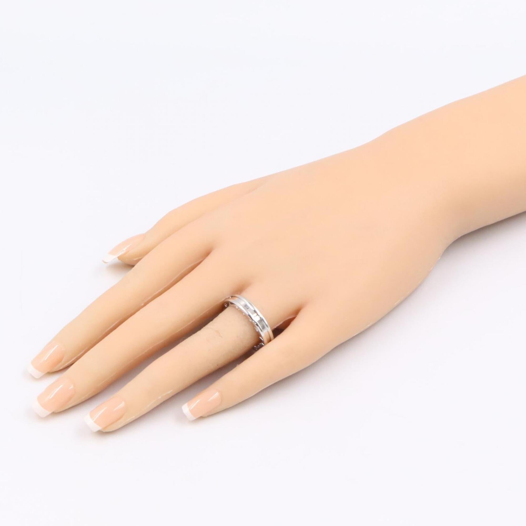Bvlgari White Gold White Gold (18K) Band Ring (Pre-Owned)