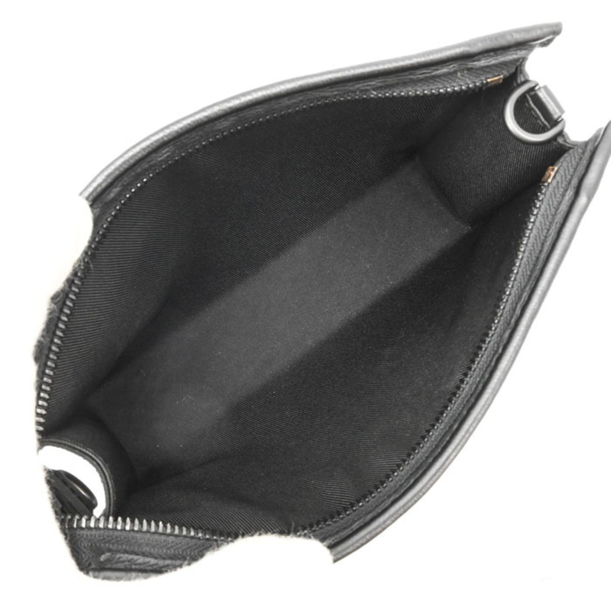 Louis Vuitton Black Monogram Shadow Leather Pouch Shoulder Bag (Pre-Owned)