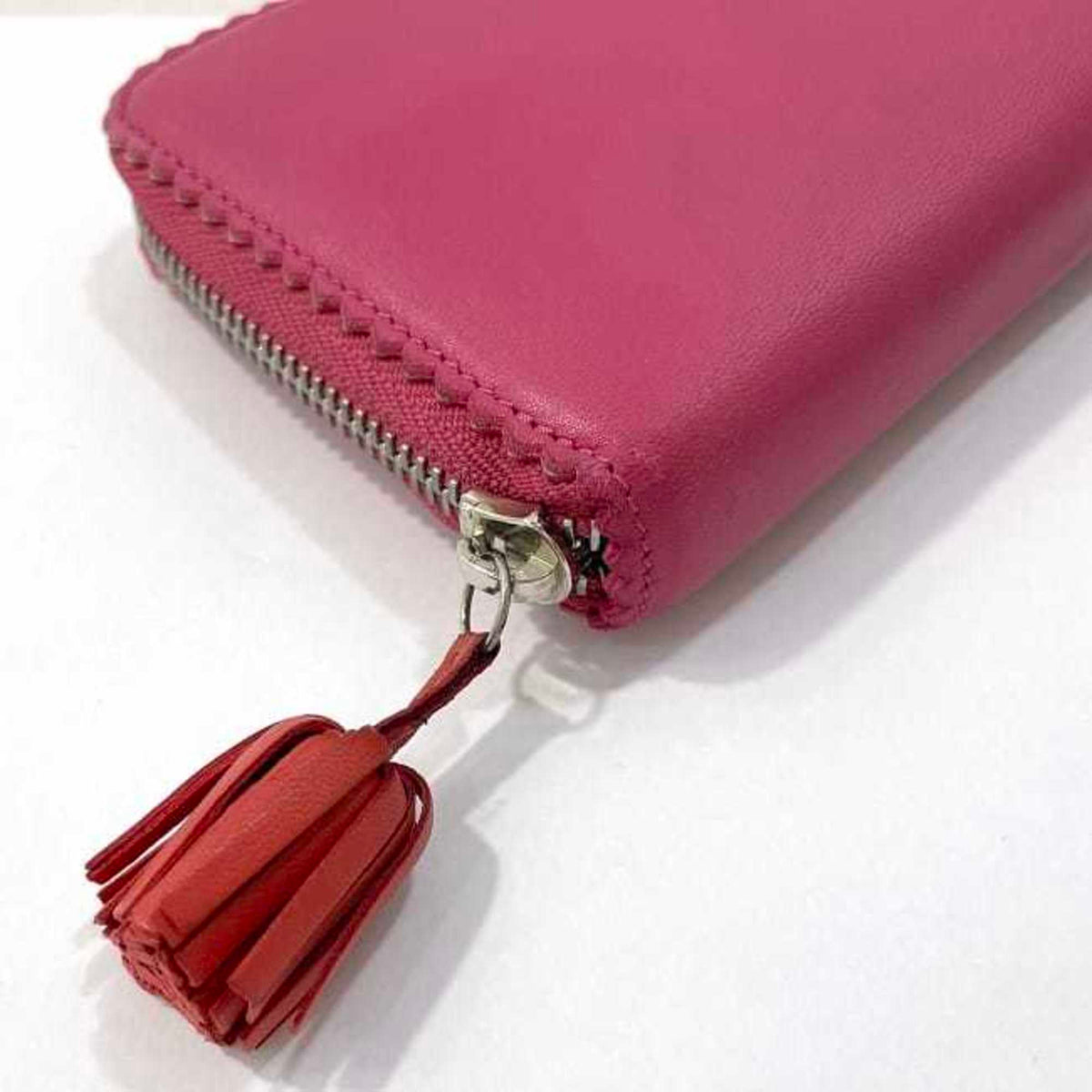 Loewe Pink Nappa Leather Long Wallet (Bi-Fold) (Pre-Owned)