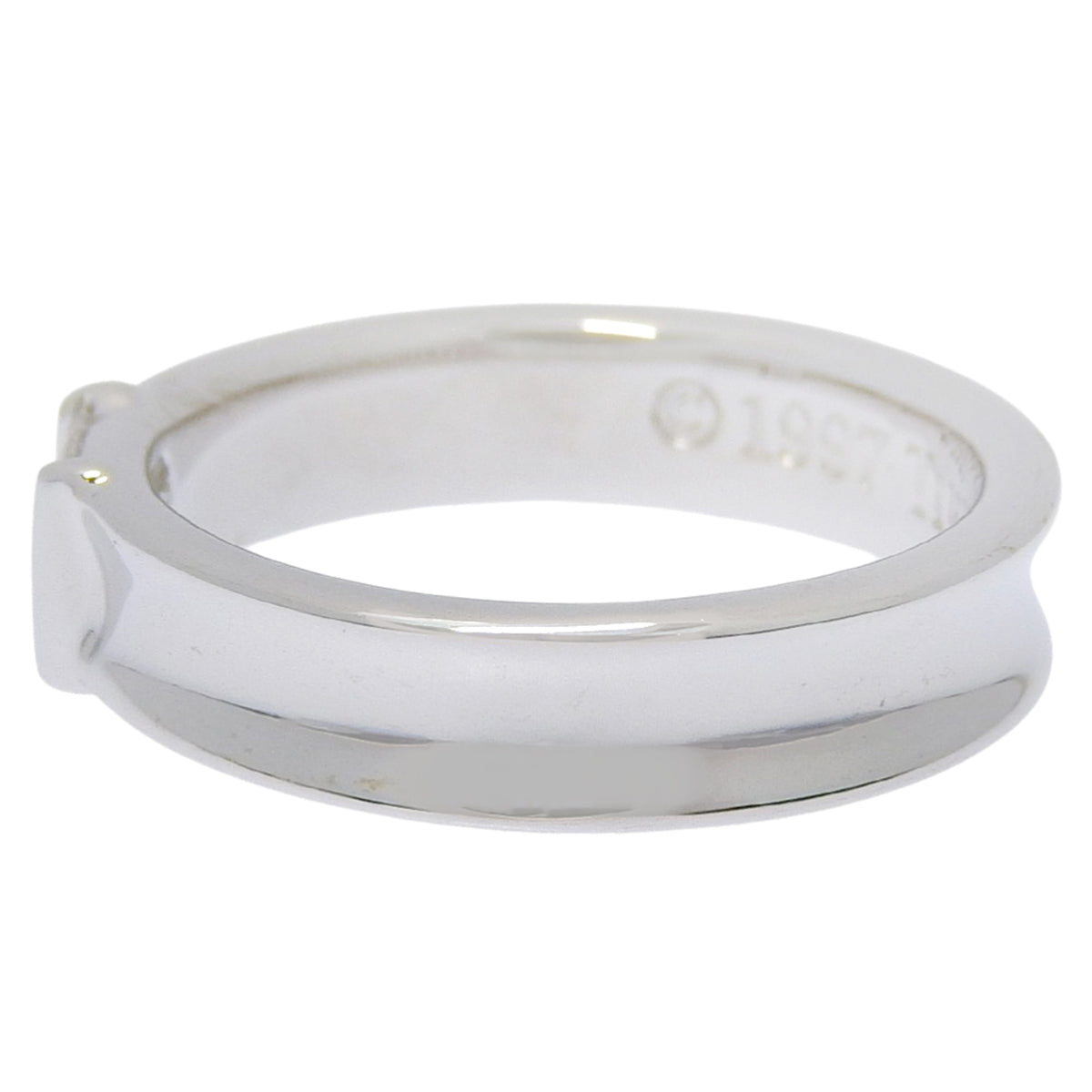 Tiffany White Gold (18K) Band Ring (Pre-Owned)