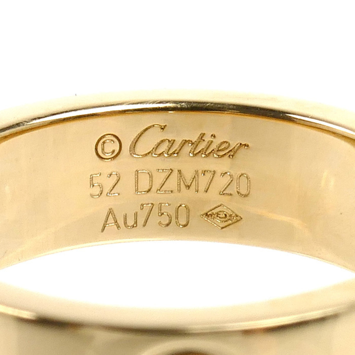 Cartier Yellow Gold (18K) Band Ring (Pre-Owned)