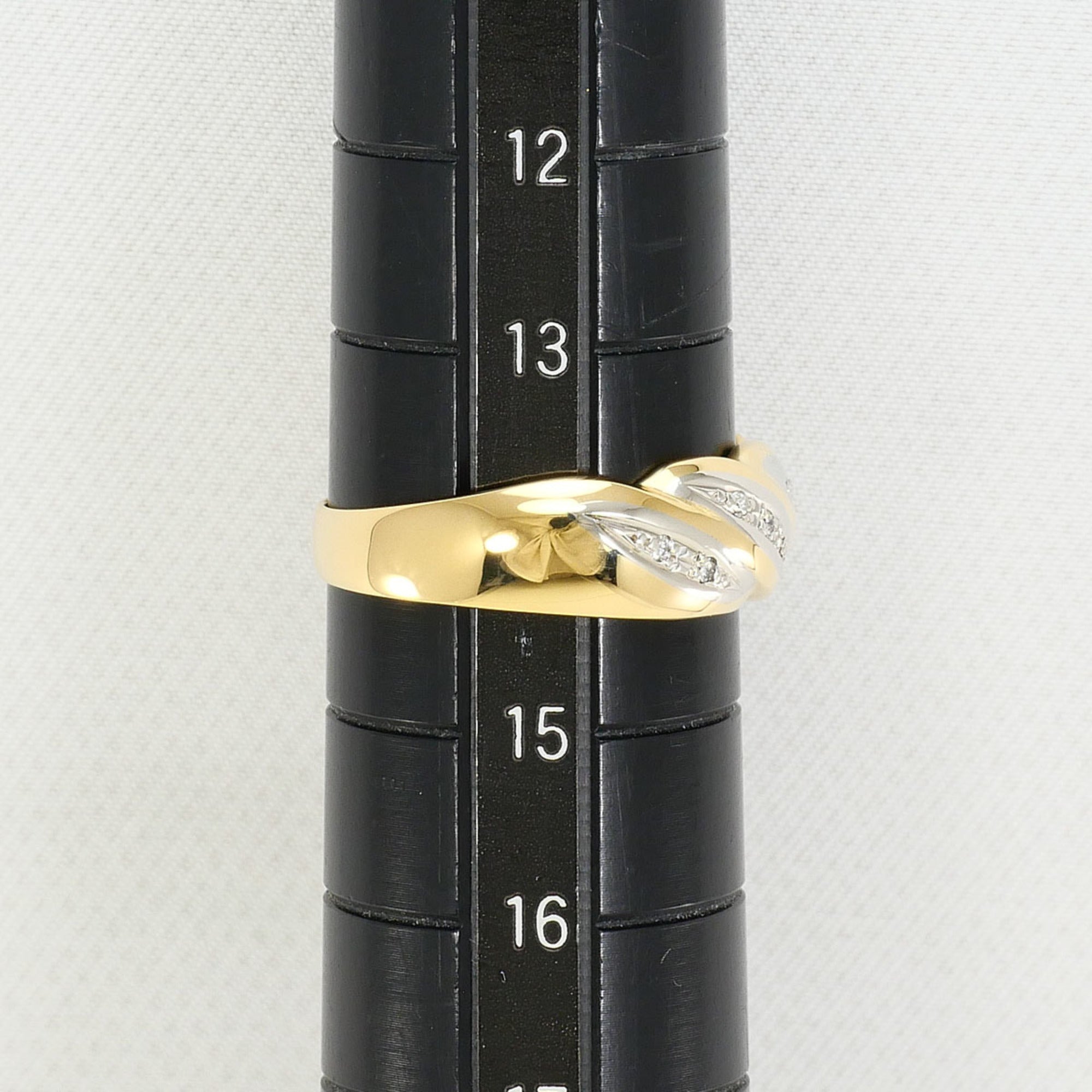 Unbranded Platinum Yellow Gold Yellow Gold (18K) Platinum 900 Band Ring (Pre-Owned)
