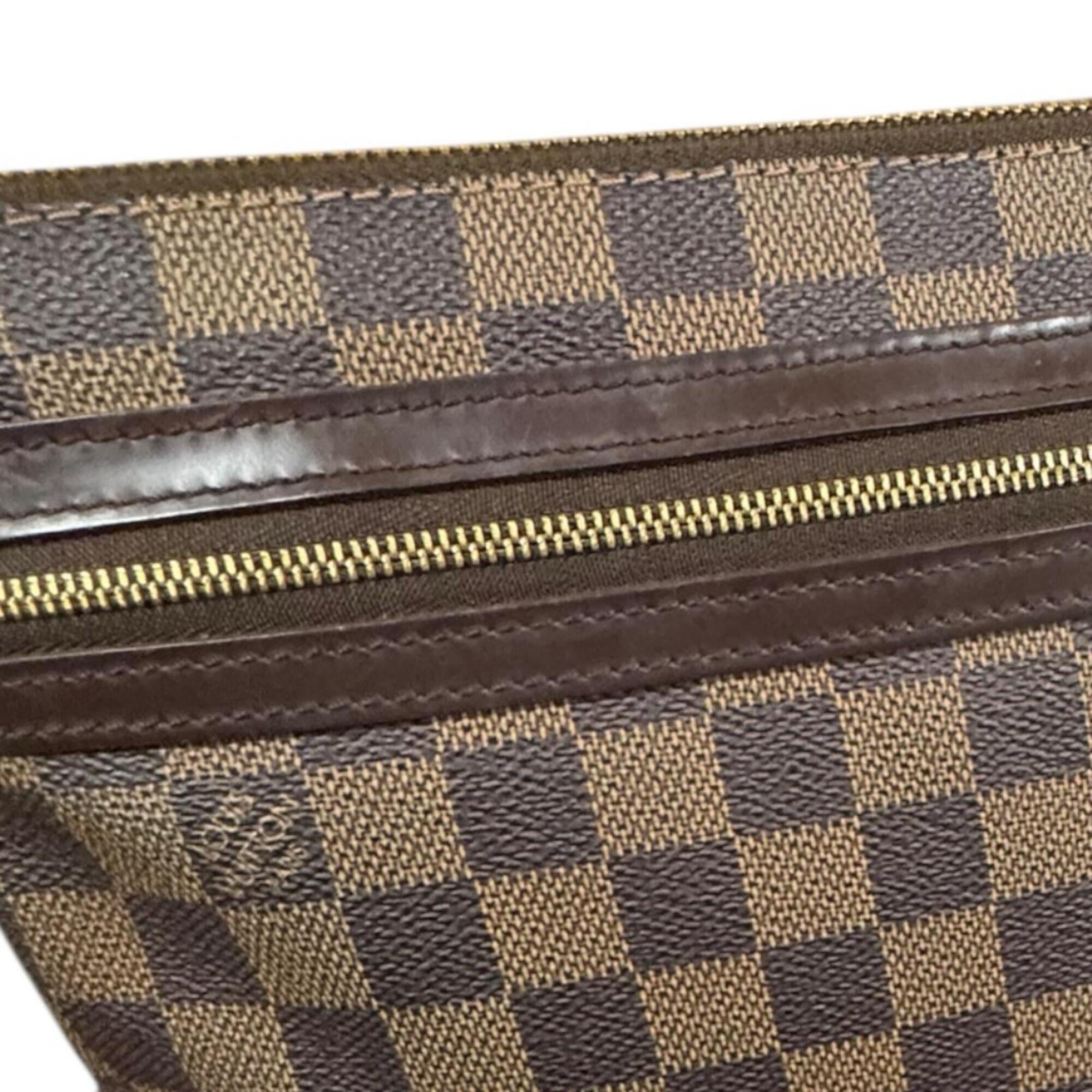 Louis Vuitton Damier Brown Damier Canvas Damier Canvas Shoulder Bag (Pre-Owned)