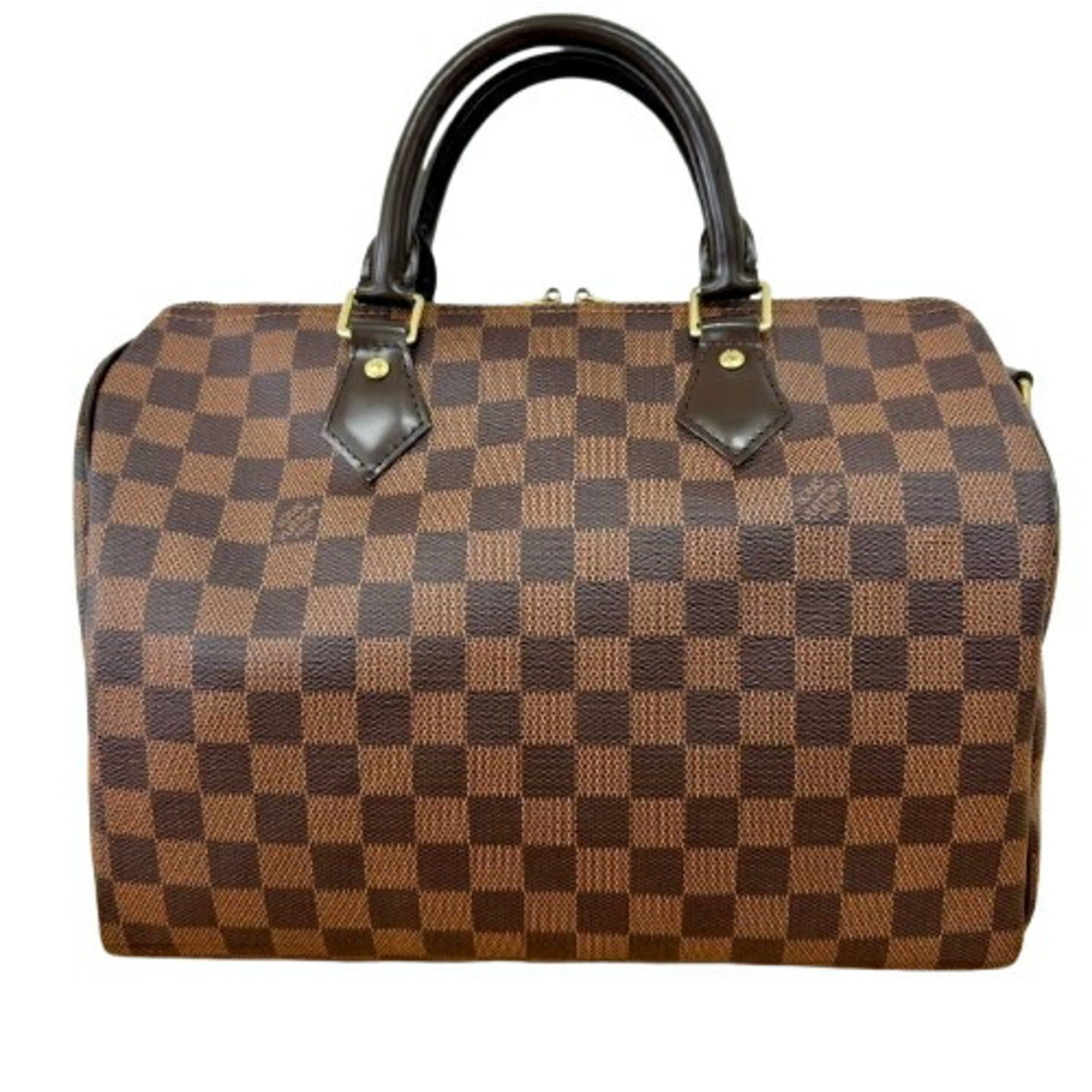 Louis Vuitton Brown Leather Handbag (Pre-Owned)