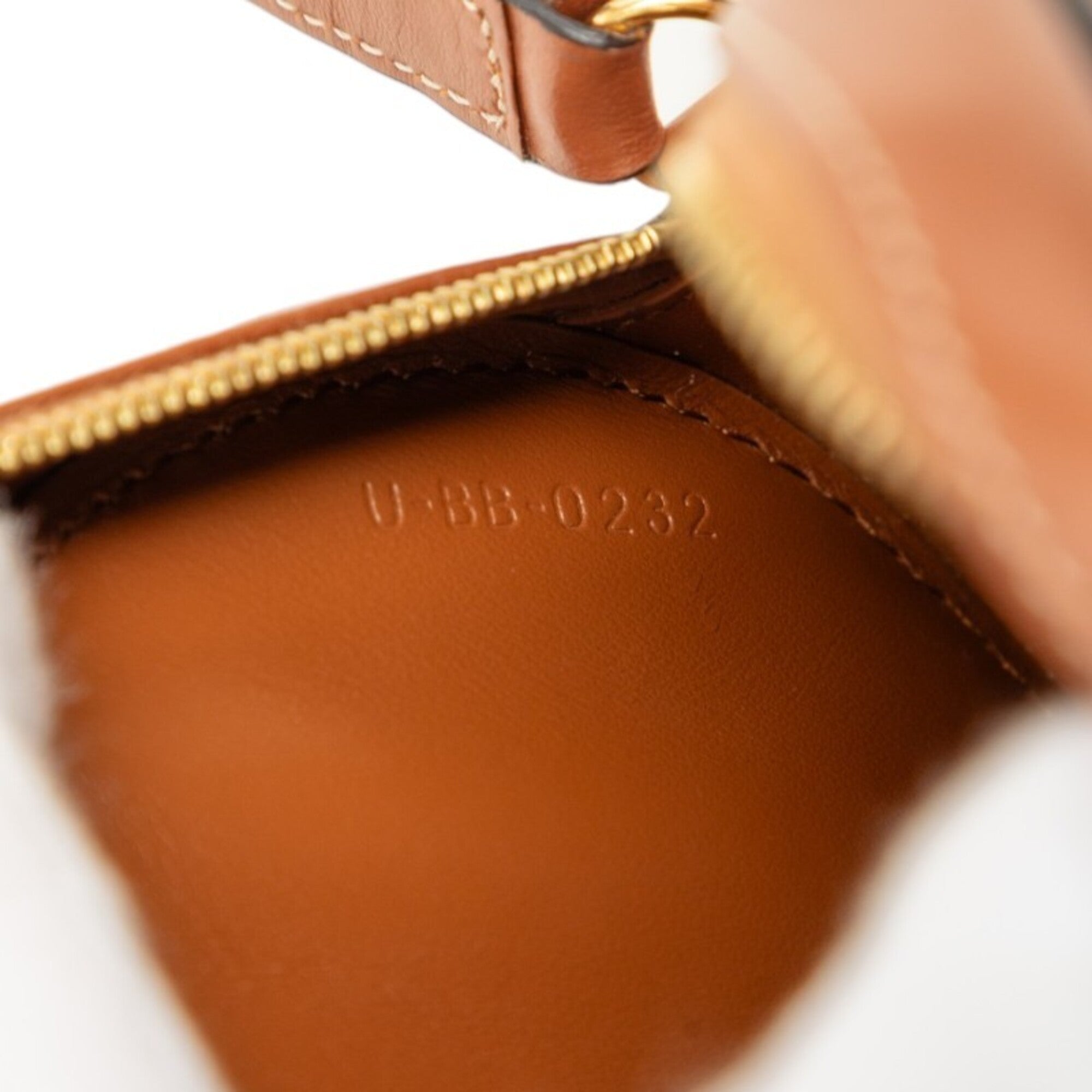 Celine Brown Leather Shoulder Bag (Pre-Owned)