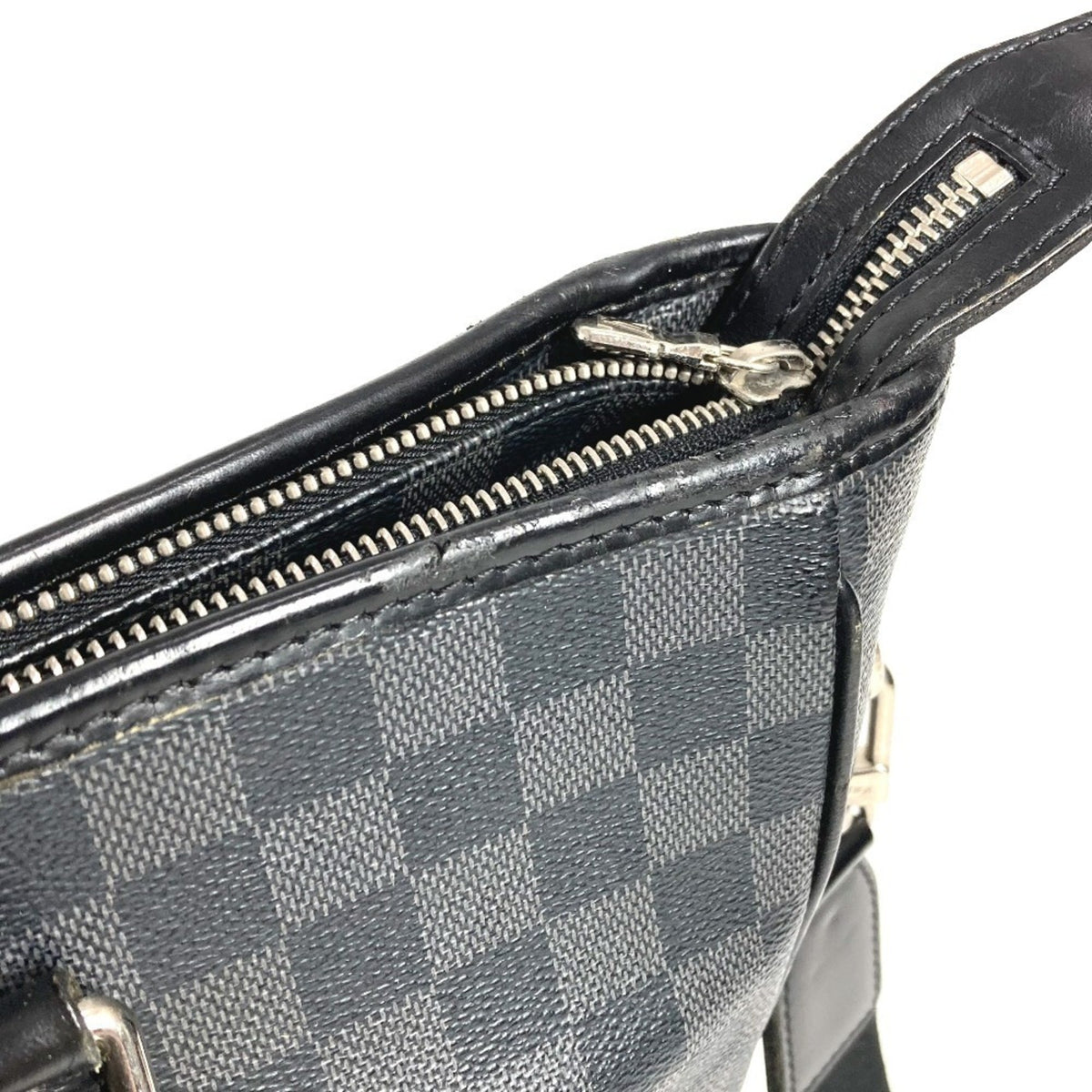 Louis Vuitton Damier Graphite Black Damier Graphite Shoulder Bag Tote Bag (Pre-Owned)