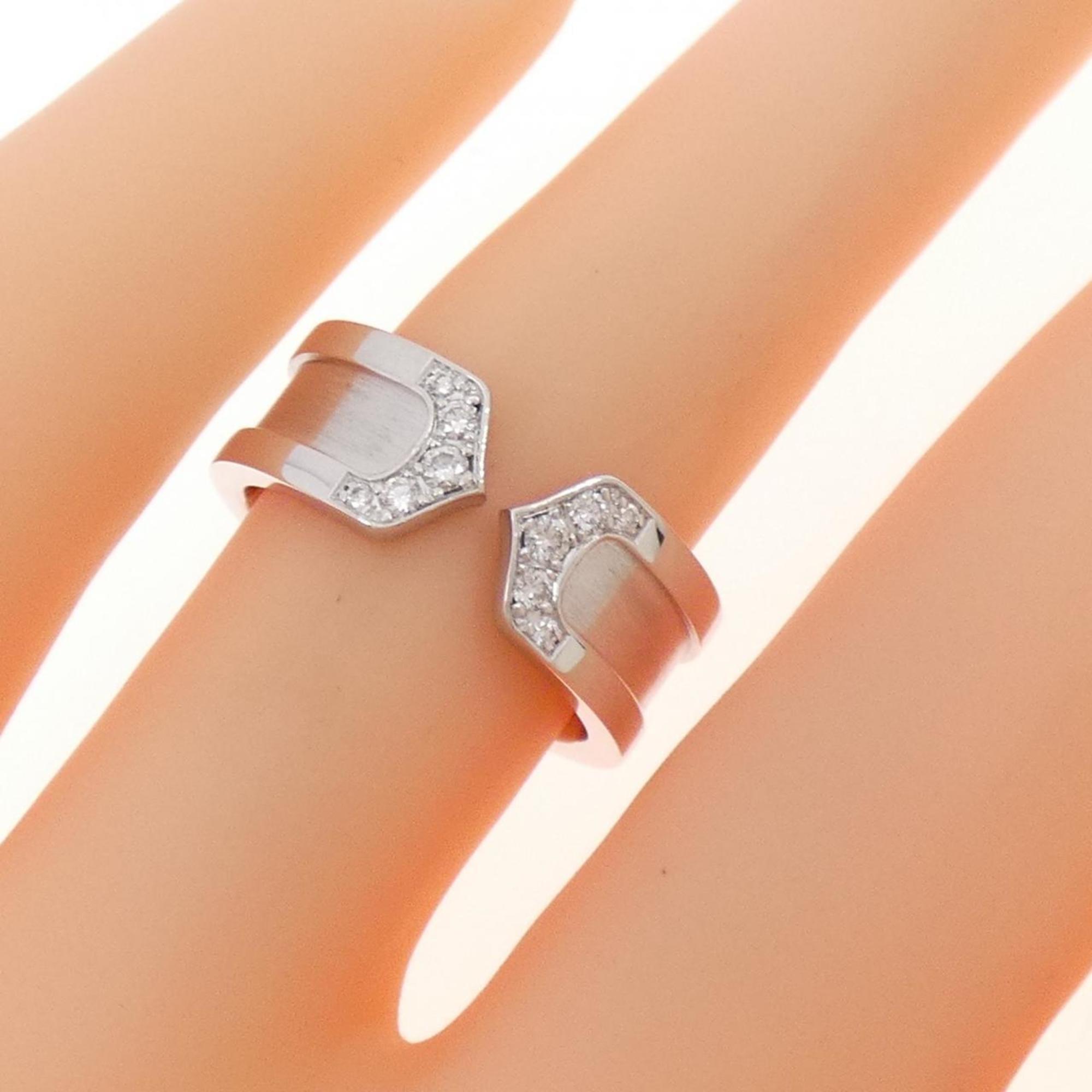 Cartier White Gold White Gold (18K) Band Ring (Pre-Owned)