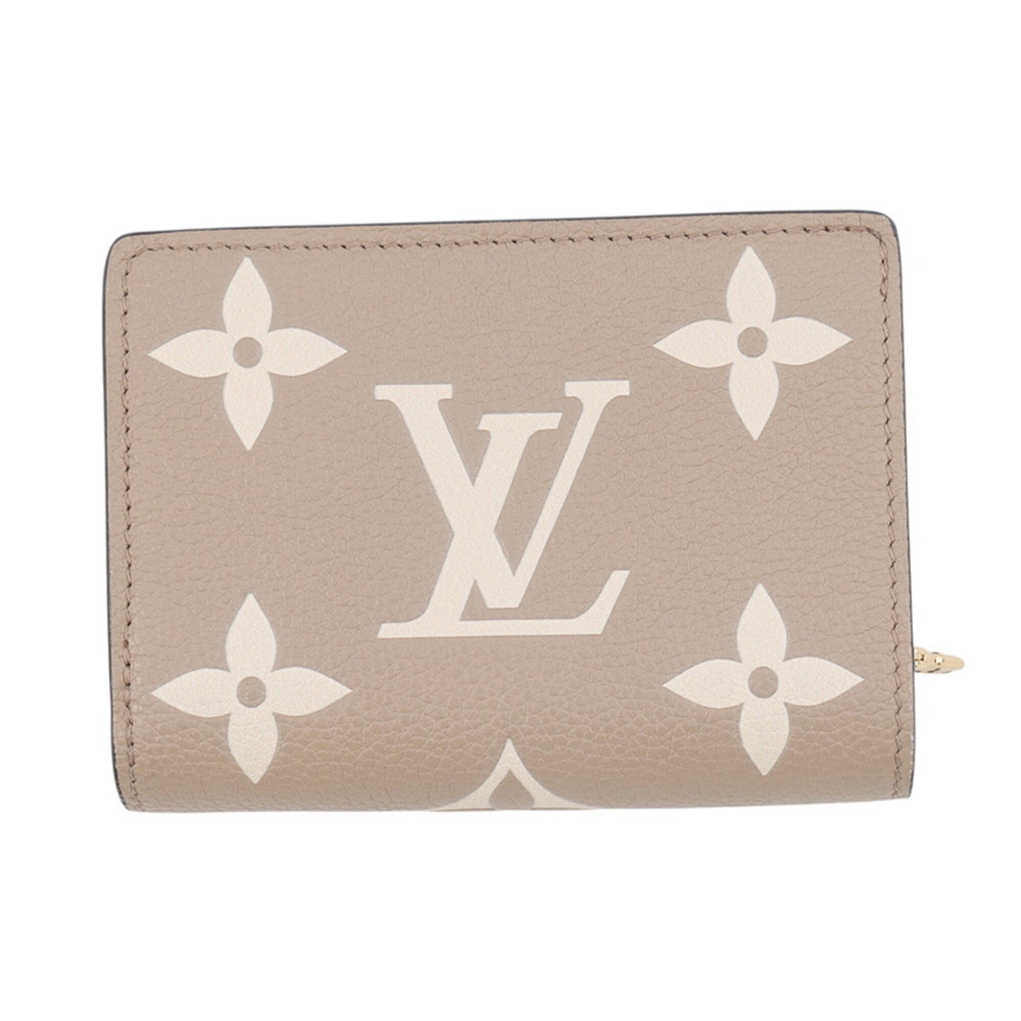 Louis Vuitton Cream Tourterelle Monogram Empreinte Wallet (Bi-Fold) (Pre-Owned)