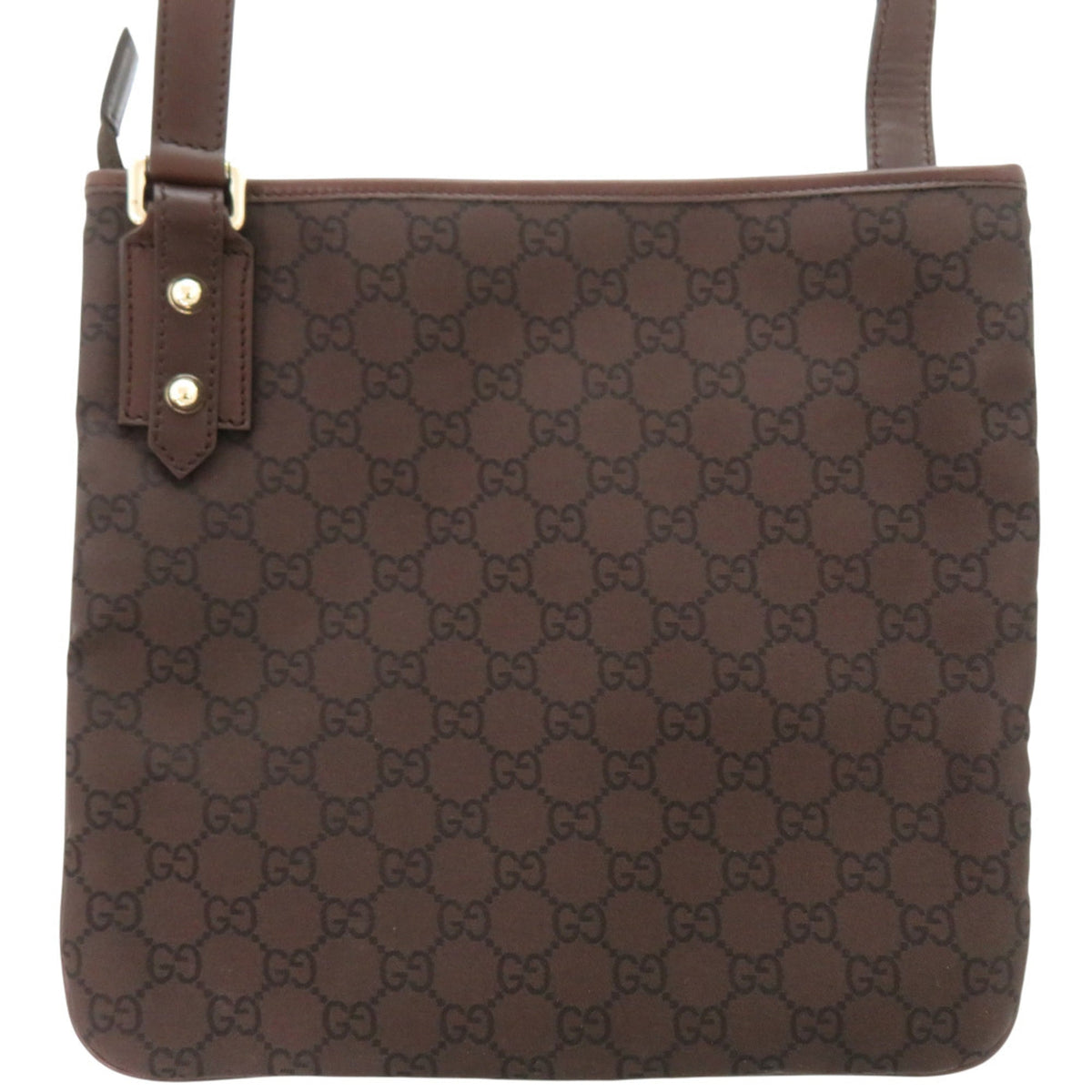 Gucci Brown Gg Supreme Shoulder Bag (Pre-Owned)