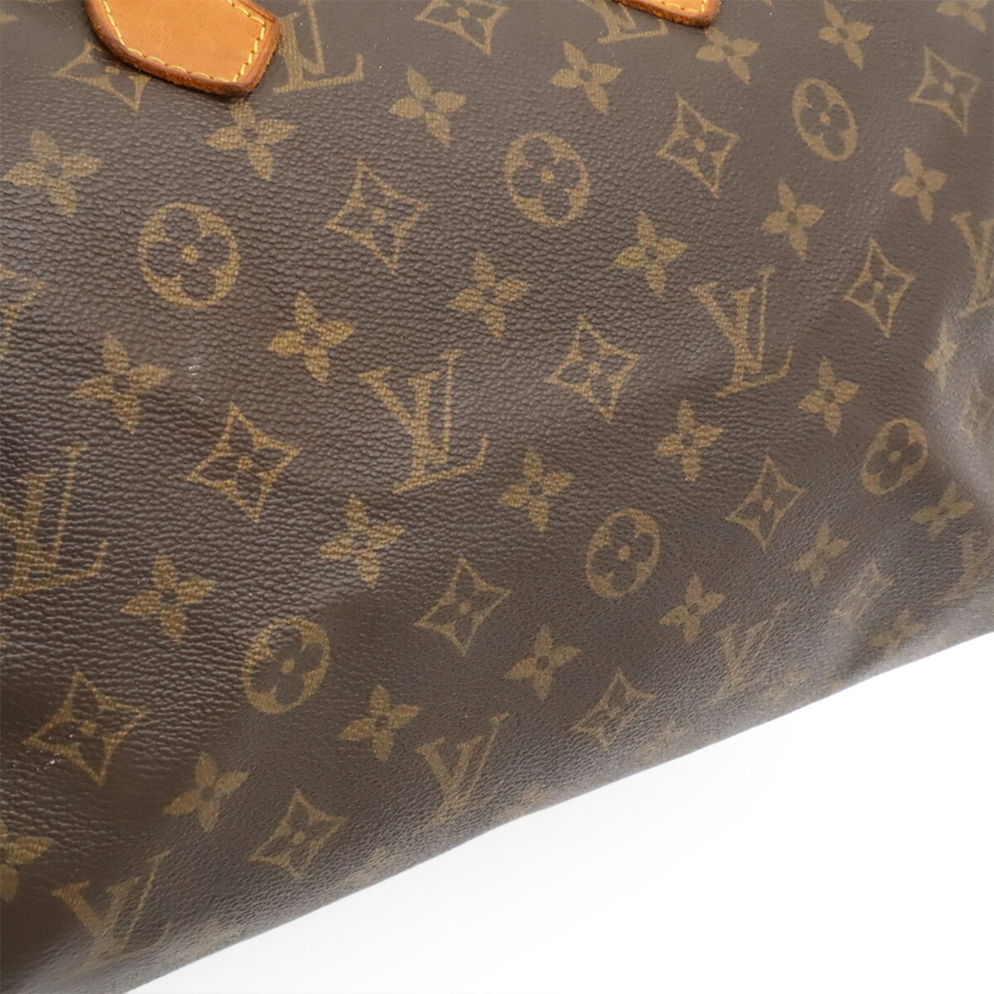 Louis Vuitton Brown Monogram Canvas Pvc Coated Canvas Handbag (Pre-Owned)