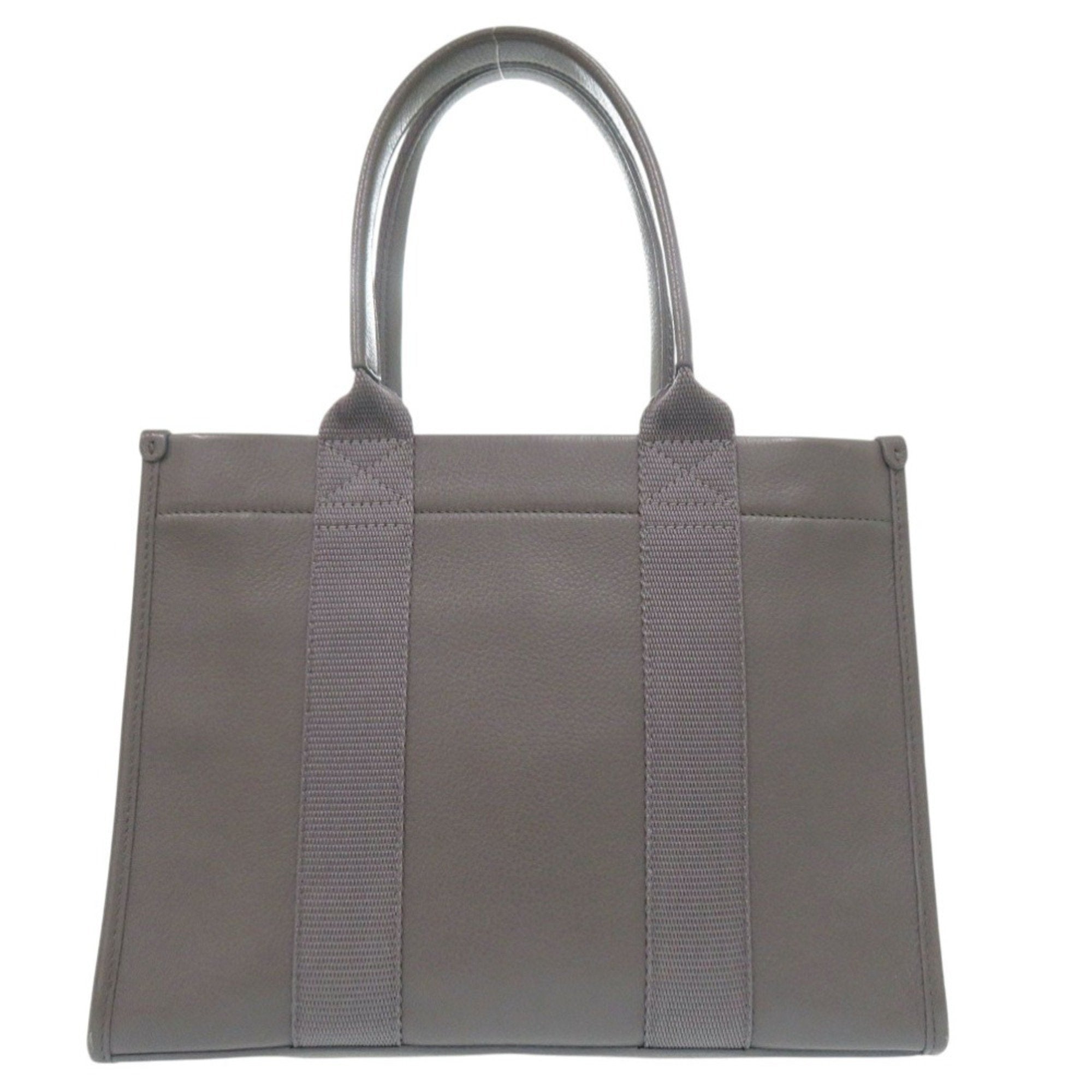 Balenciaga Gray Leather Tote Bag (Pre-Owned)