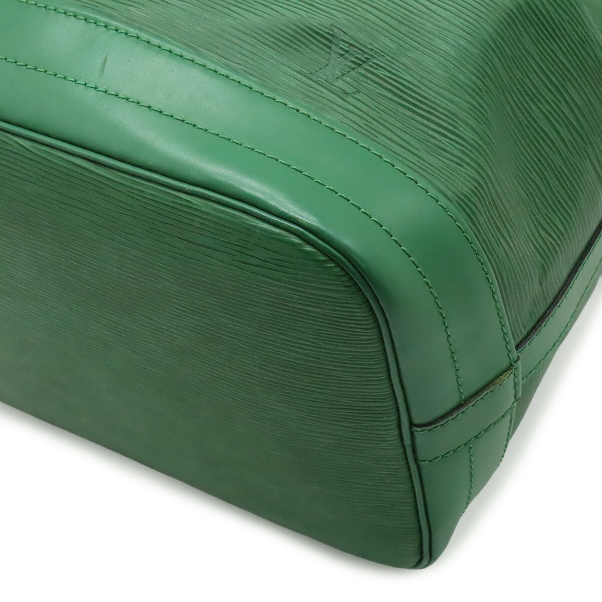 Louis Vuitton Borneo Green Green Epi Leather Shoulder Bag (Pre-Owned)