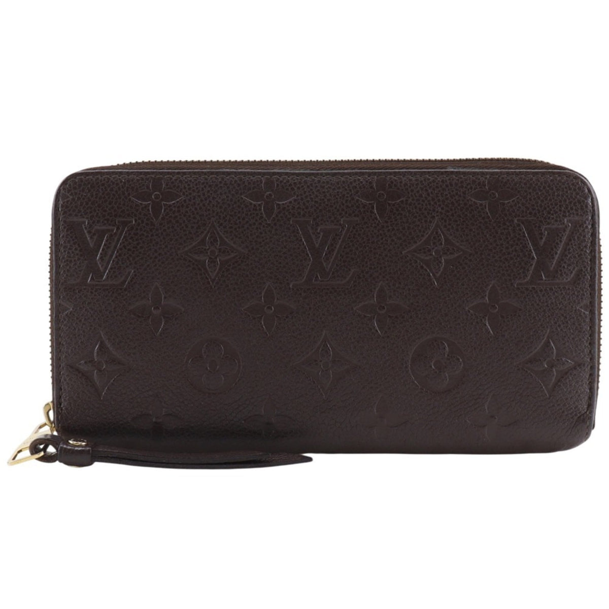 Louis Vuitton Monogram Empreinte Brown Ombre Monogram Empreinte Long Wallet (Bi-Fold) (Pre-Owned)
