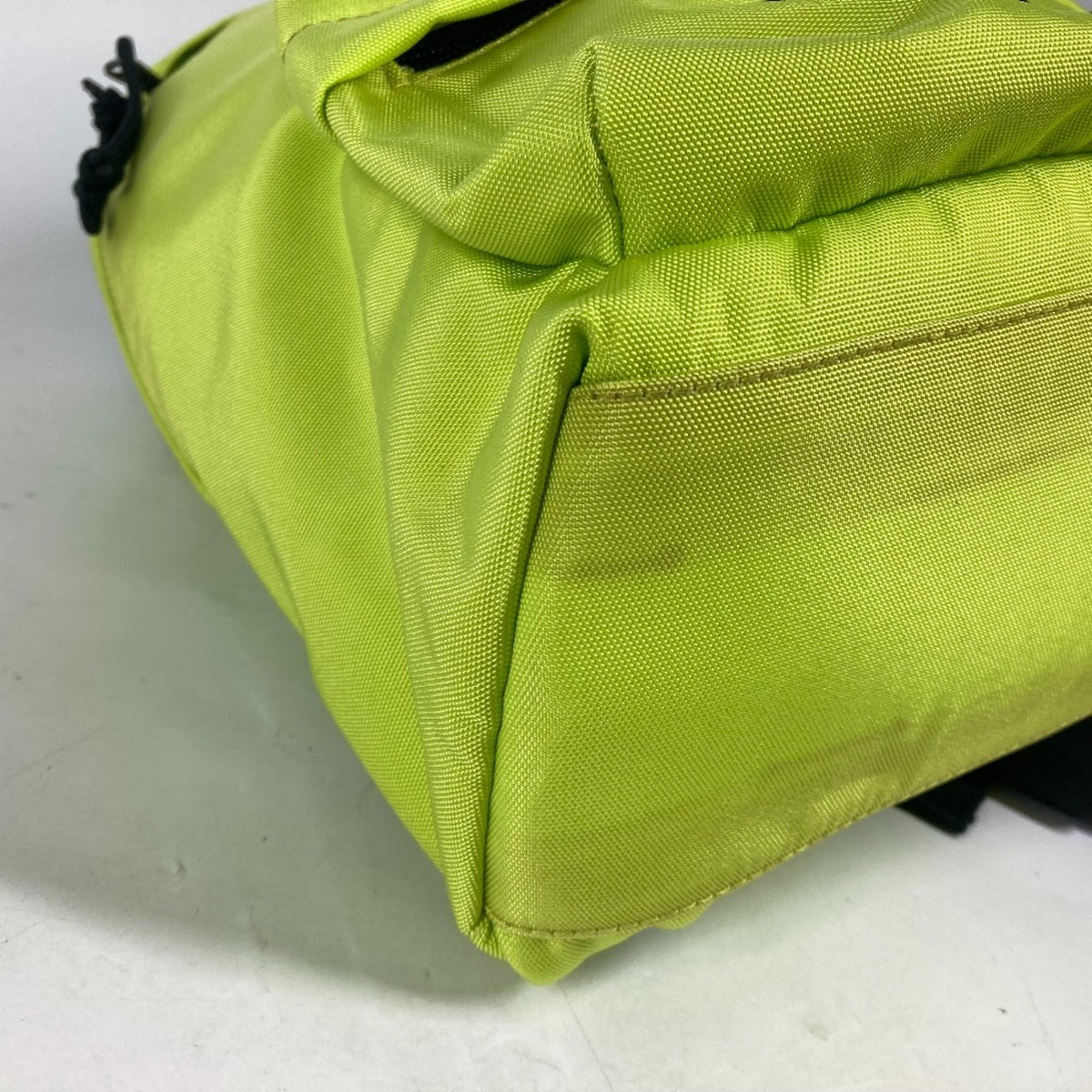 Balenciaga Black Yellow Nylon Canvas Backpack (Pre-Owned)