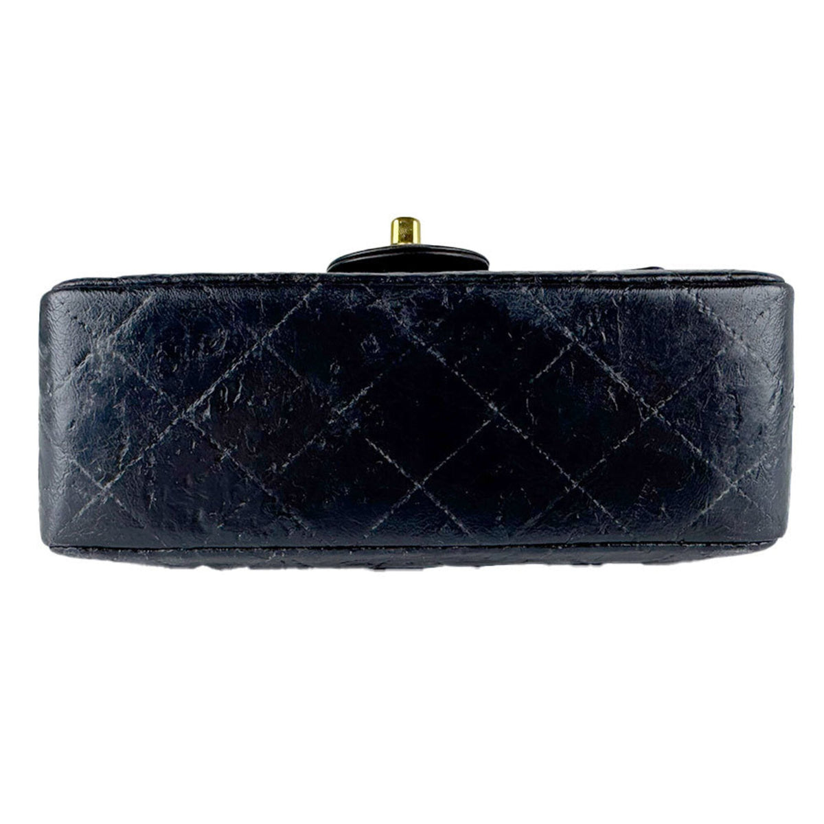 Chanel Black Leather Shoulder Bag (Pre-Owned)