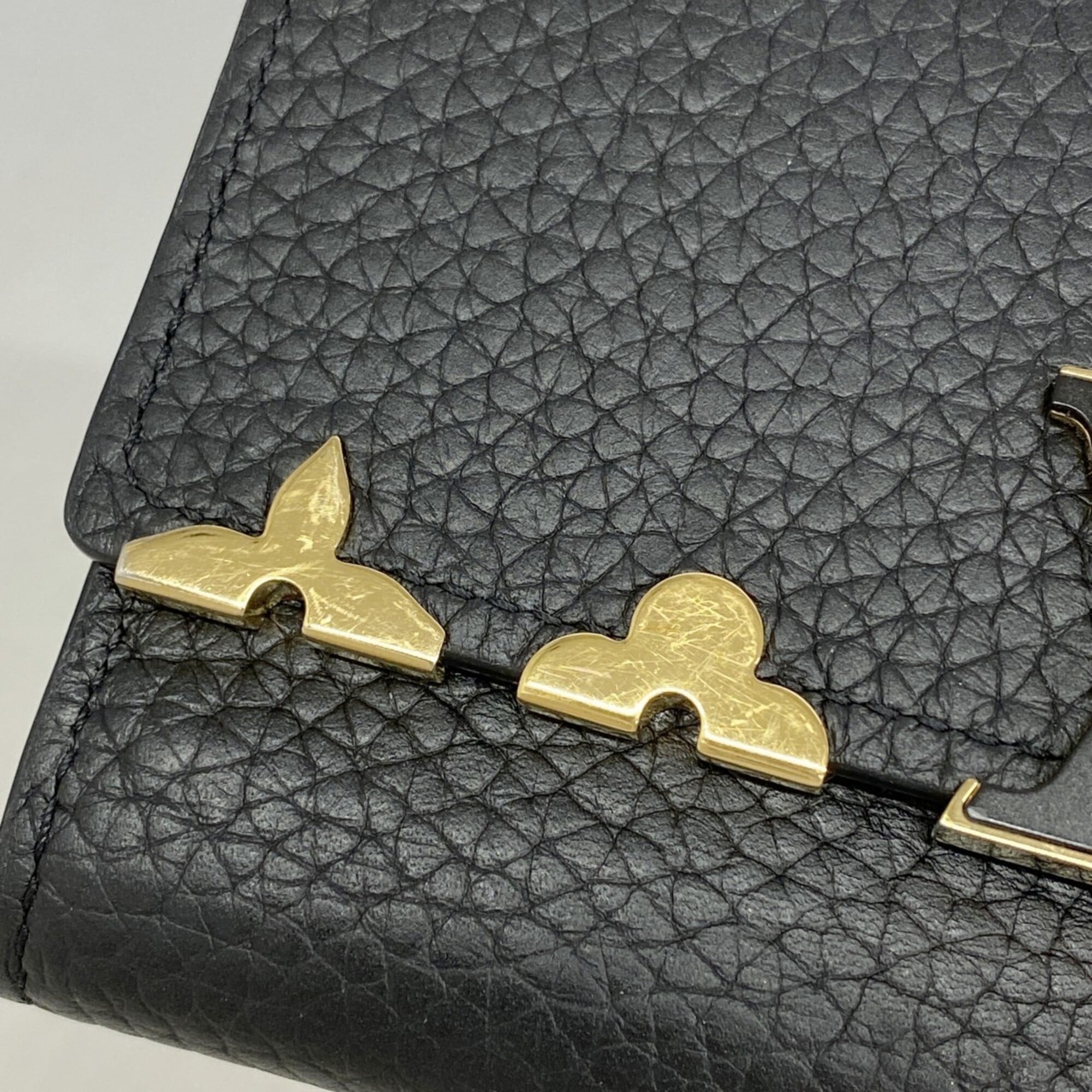 Louis Vuitton Noir Wallet (Bi-Fold) (Pre-Owned)