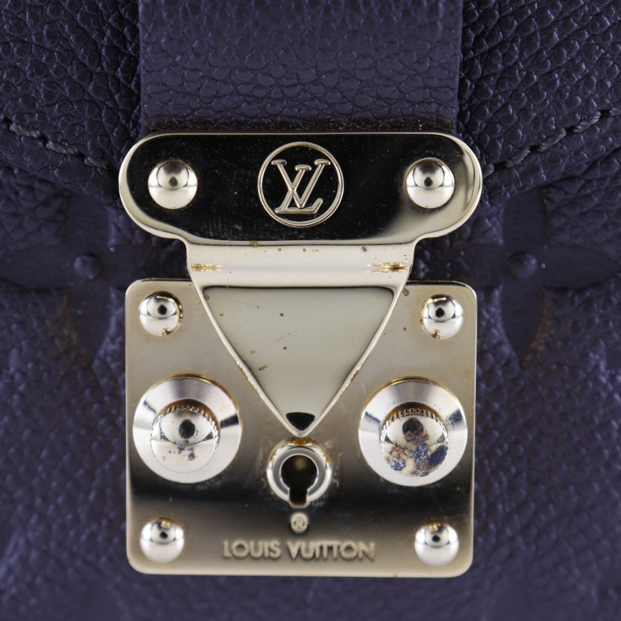 Louis Vuitton Brown Earth Monogram Empreinte Shoulder Bag (Pre-Owned)